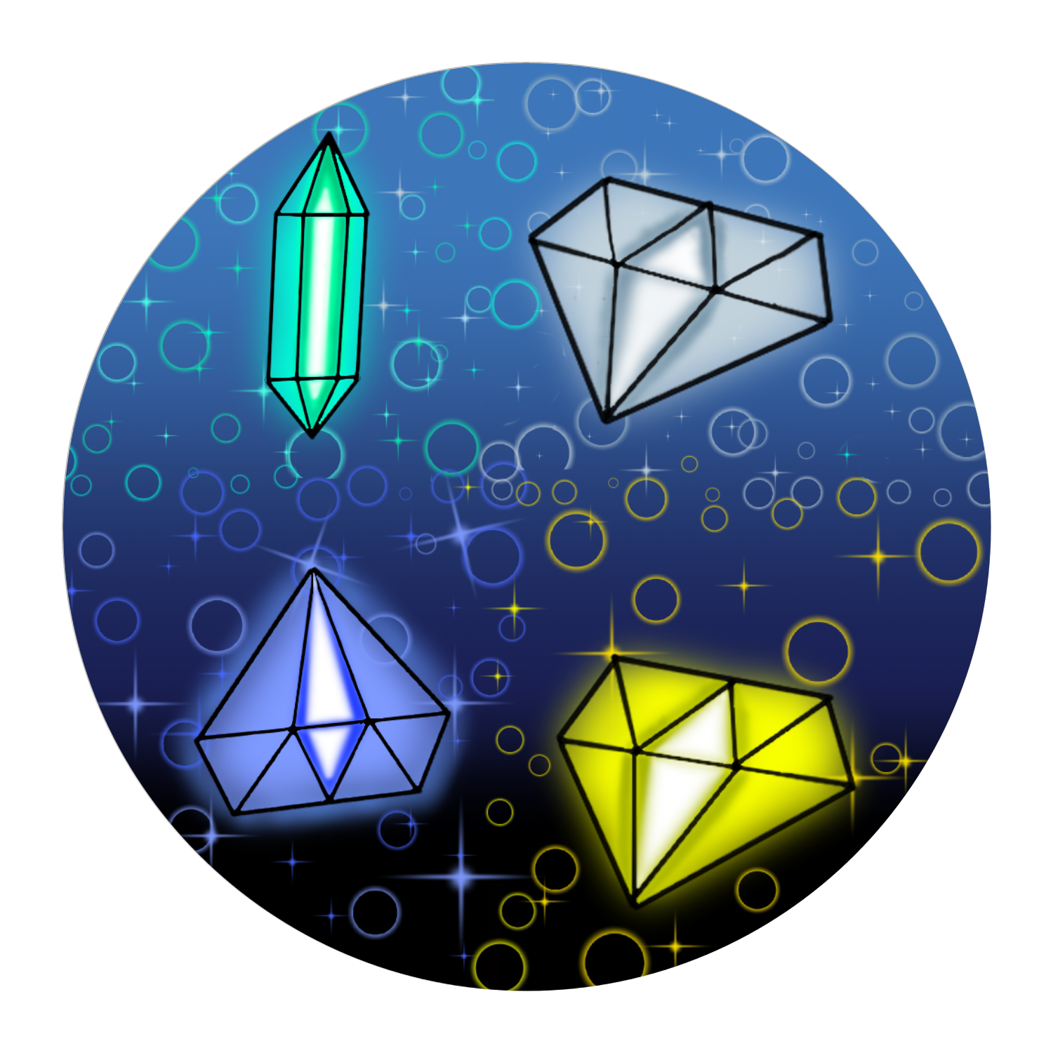 きらめく宝石マスキングテープ15mmマスキングテープ2