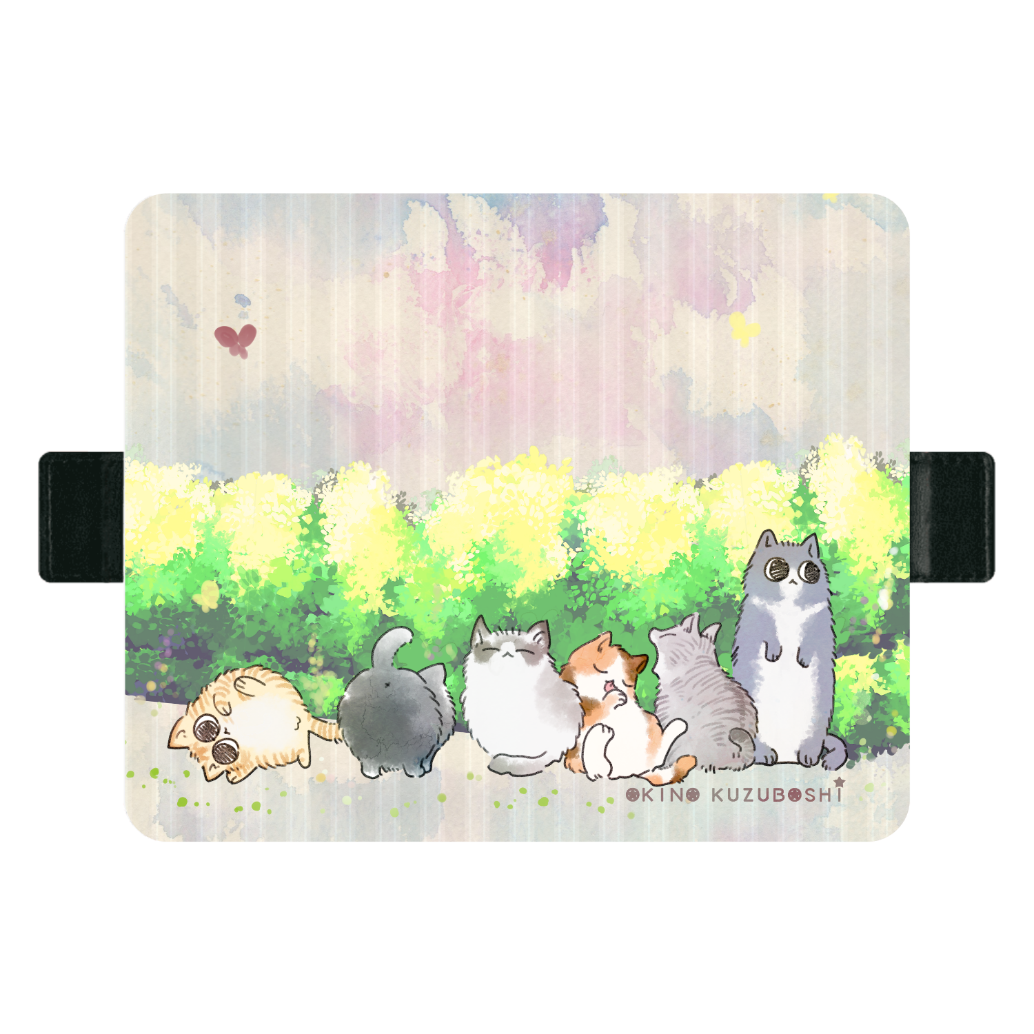 けぱけぱの子猫たち 手帳ｹｰｽ(汎用ﾏﾙﾁｽﾗｲﾄﾞ式ﾊﾟｰﾂ)M