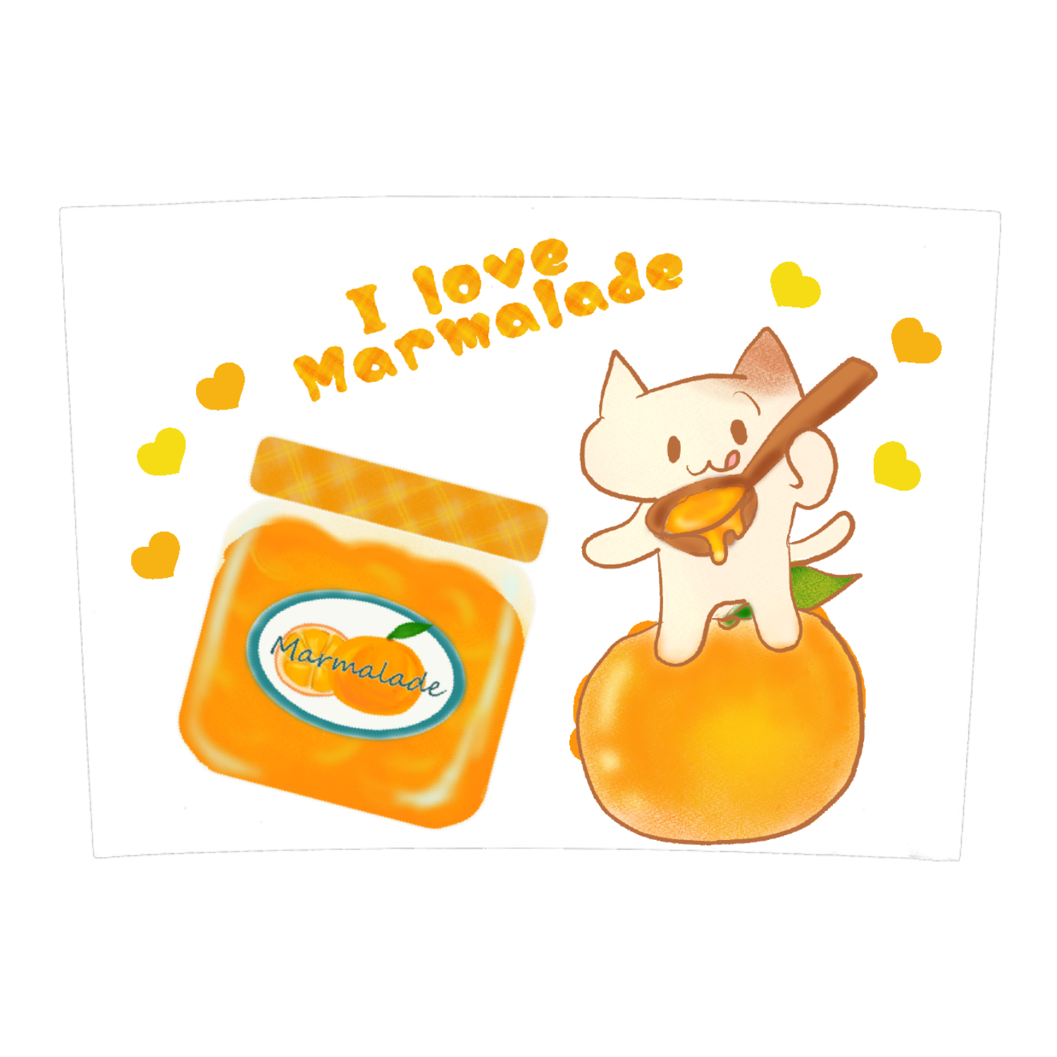 マーマレード カスタムデザインステンレスボトル 350ml