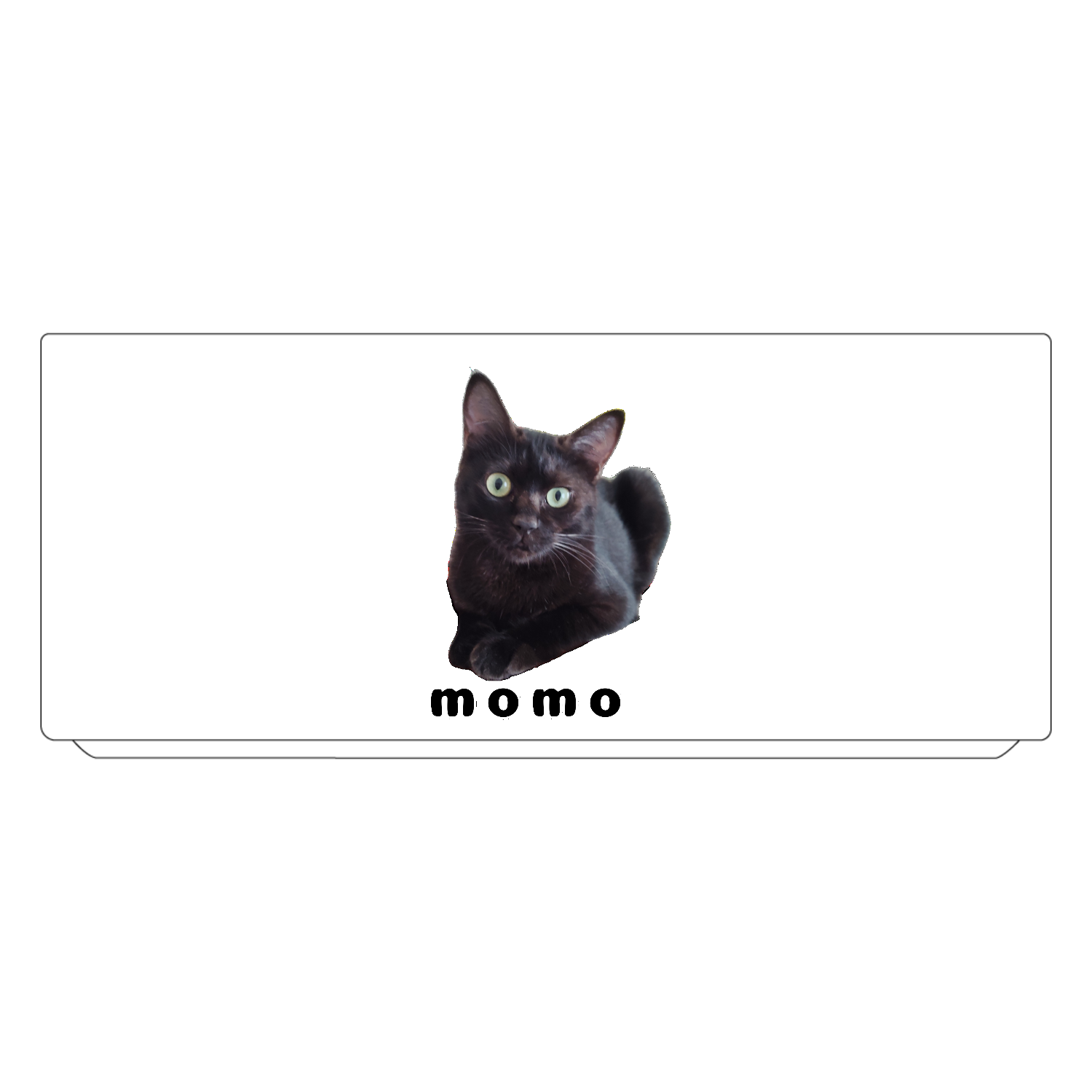 黒ねこももちゃん 湯呑(M)