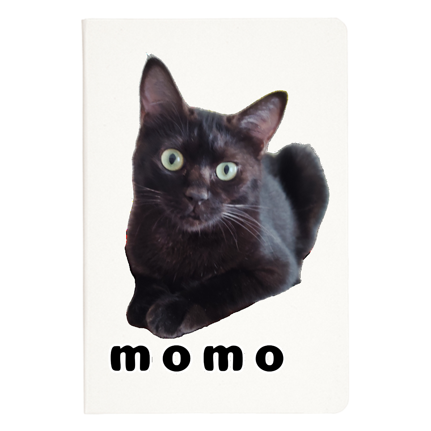 黒ねこももちゃん ハードカバーA5ノート