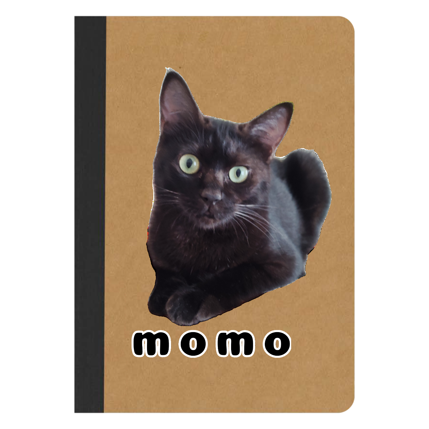 黒ねこももちゃん リサイクルノートA5