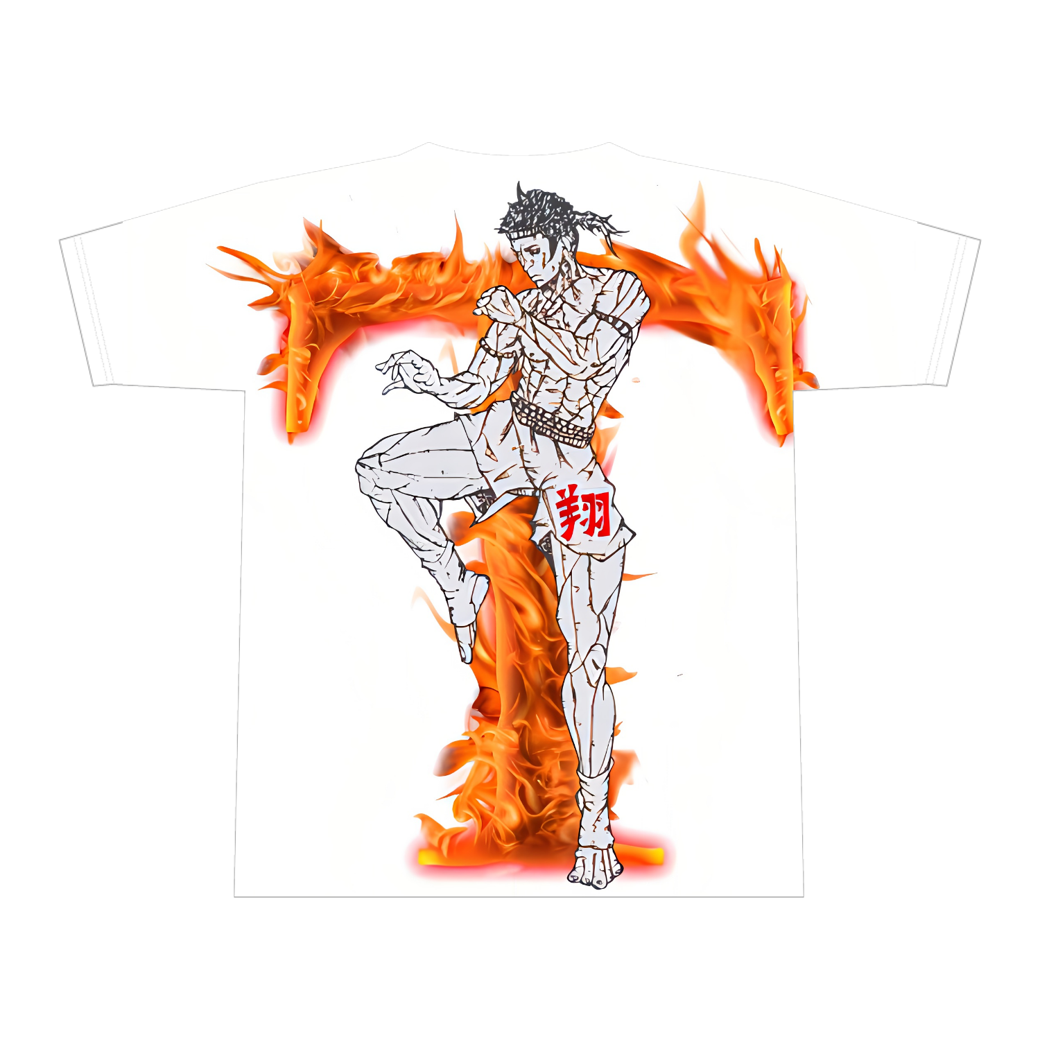 ムエタイシリーズ 全面インクジェットTシャツ(L)