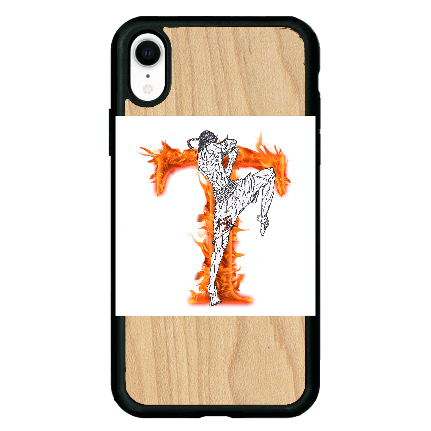 ムエタイシリーズ2 iPhoneXR ウッドケース