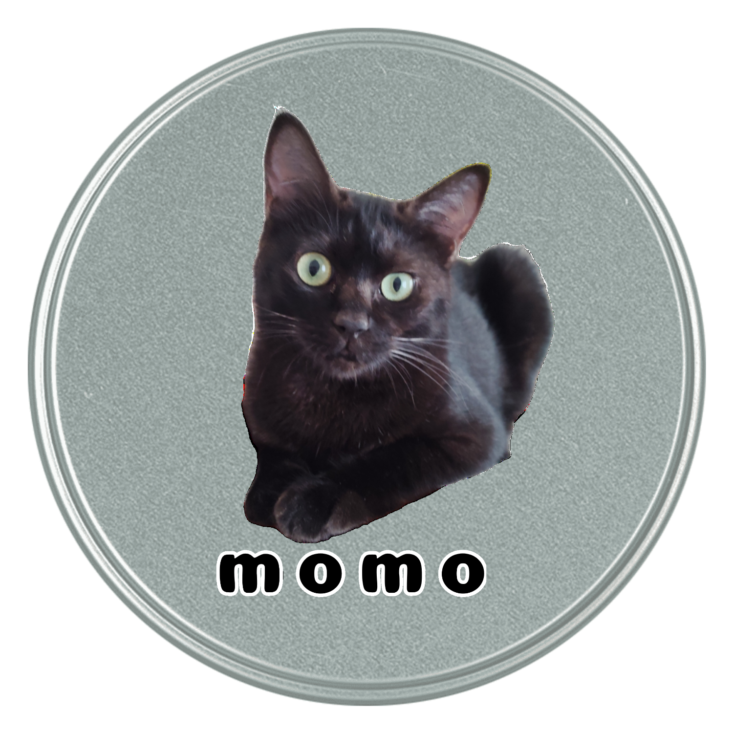 黒ねこももちゃん コルン缶