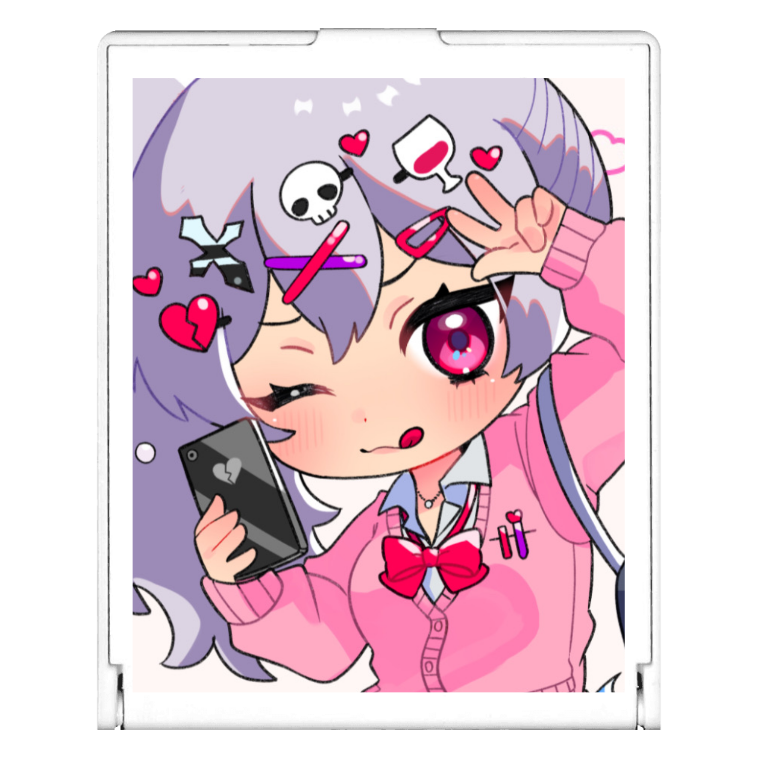 【IRIAM 2周年記念】身だしなみ大丈夫そ？ スクエアミラー