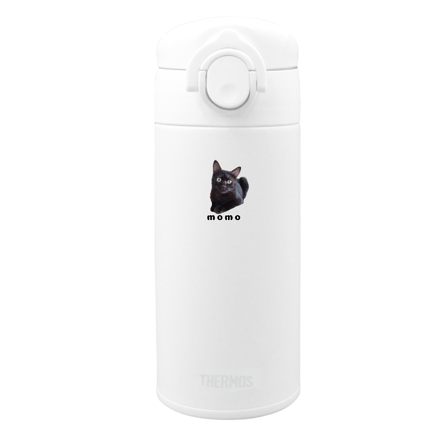 黒ねこももちゃん Thermos JOK-350(WH)