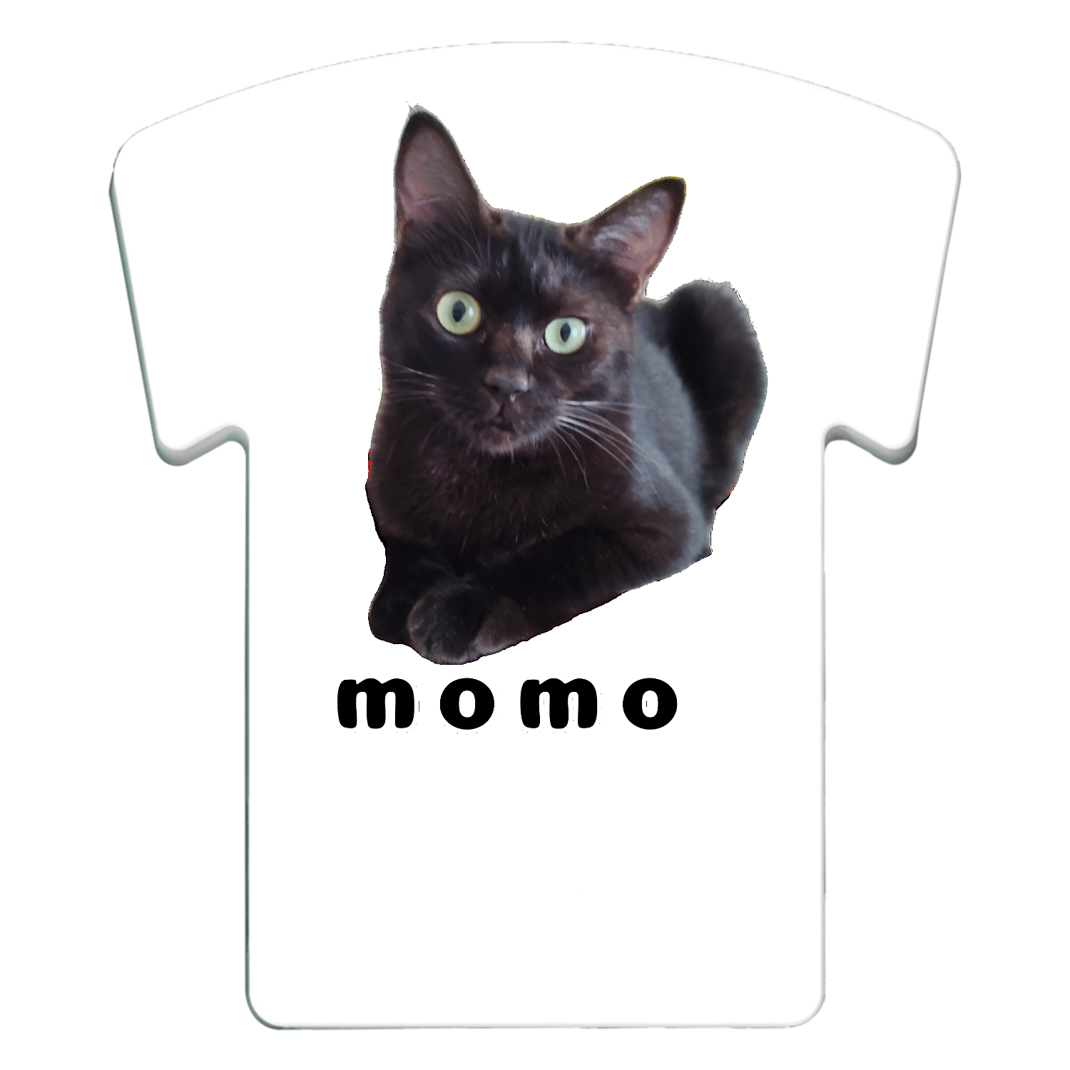 黒ねこももちゃん ユニフォーム型モバイルバッテリー