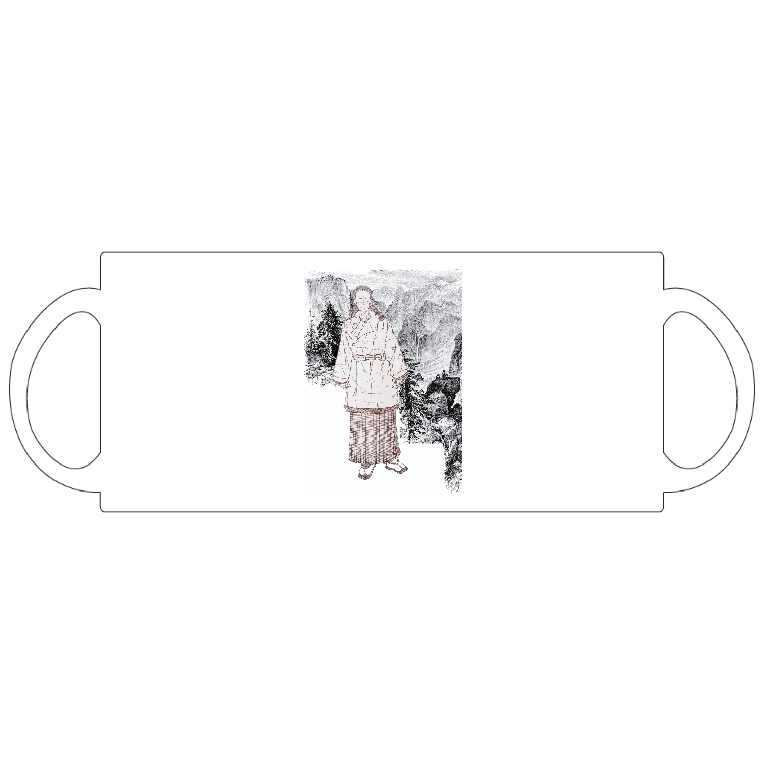 ｢雪景色｣ 定番マグカップ