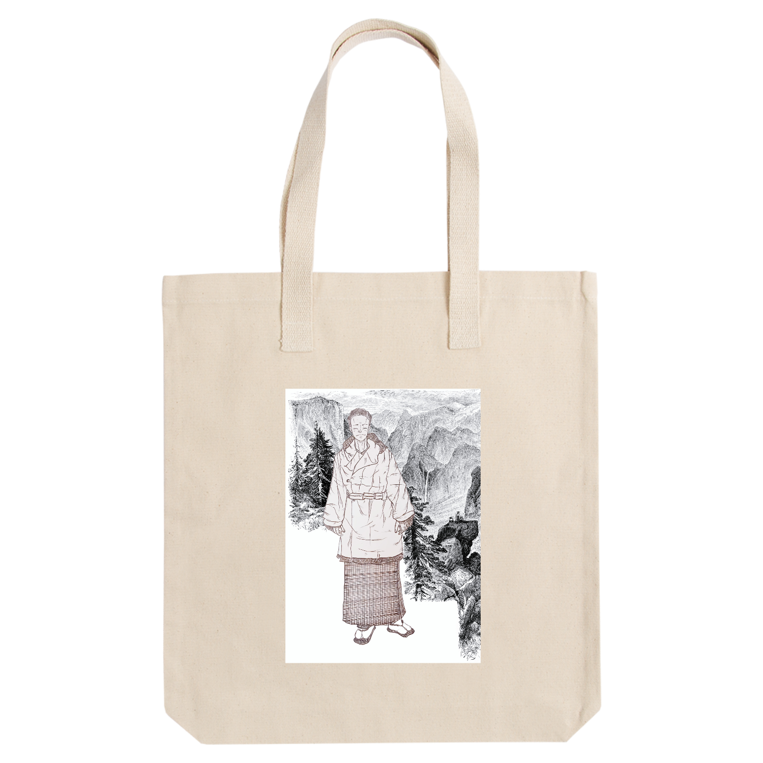 ｢雪景色｣ アーバントート【白プリントあり】