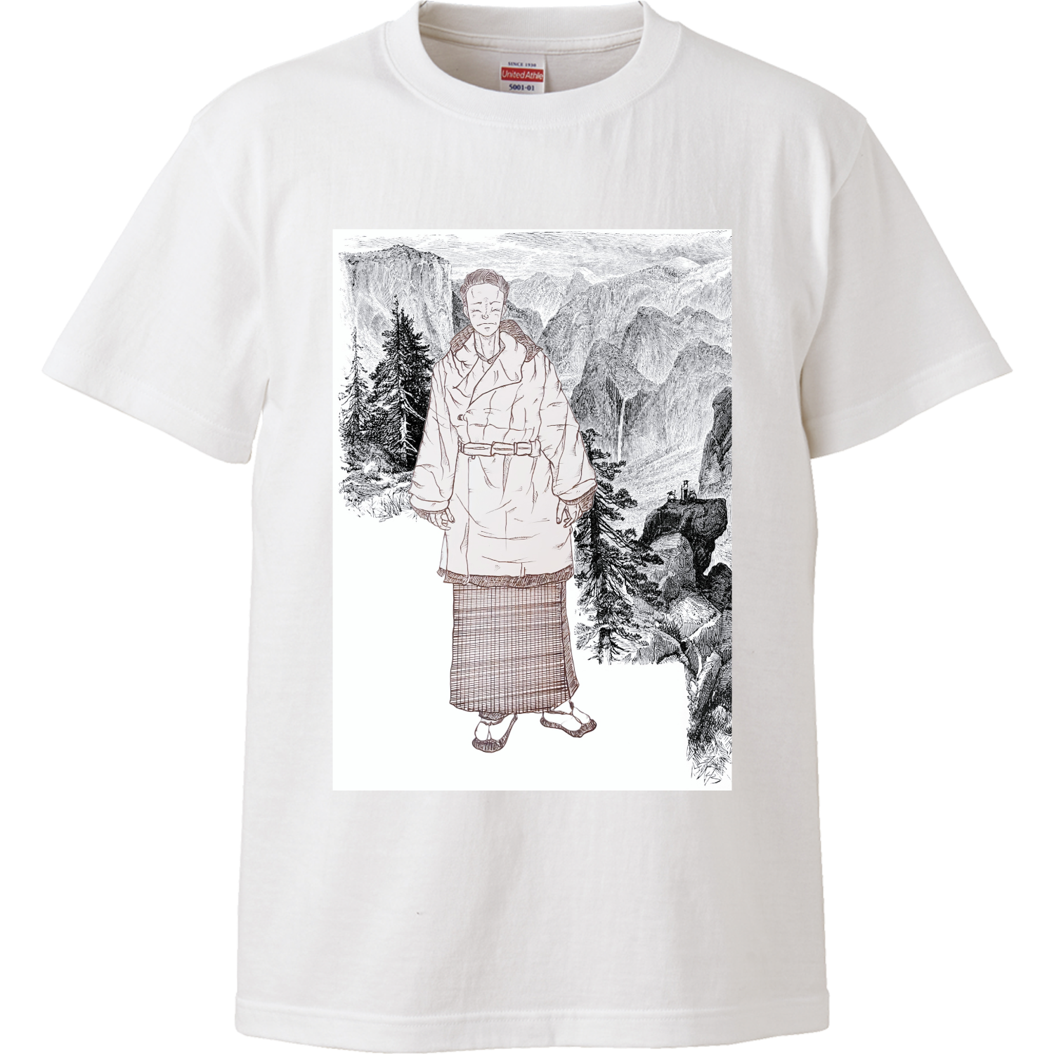 ｢雪景色｣ ハイクオリティーTシャツ
