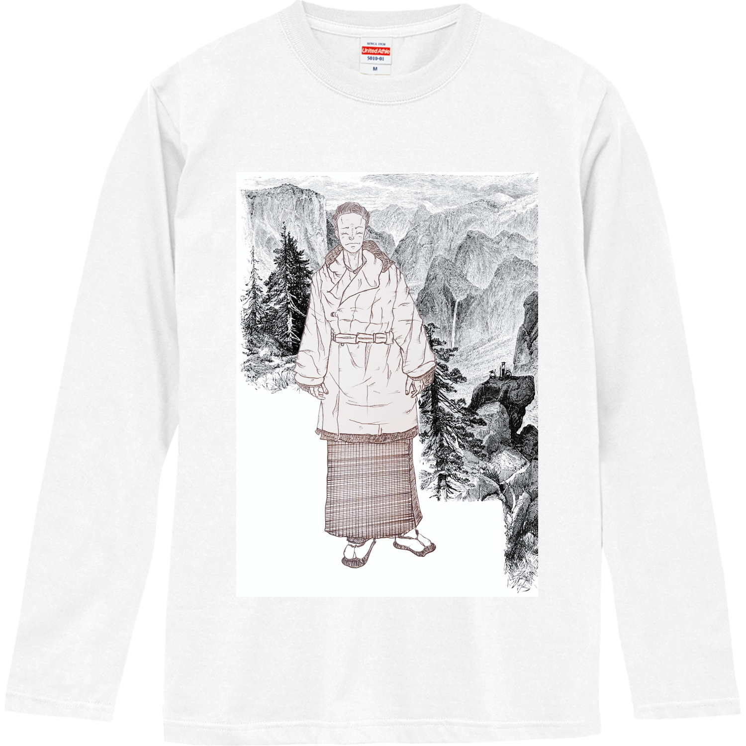 ｢雪景色｣ ロングスリーブTシャツ