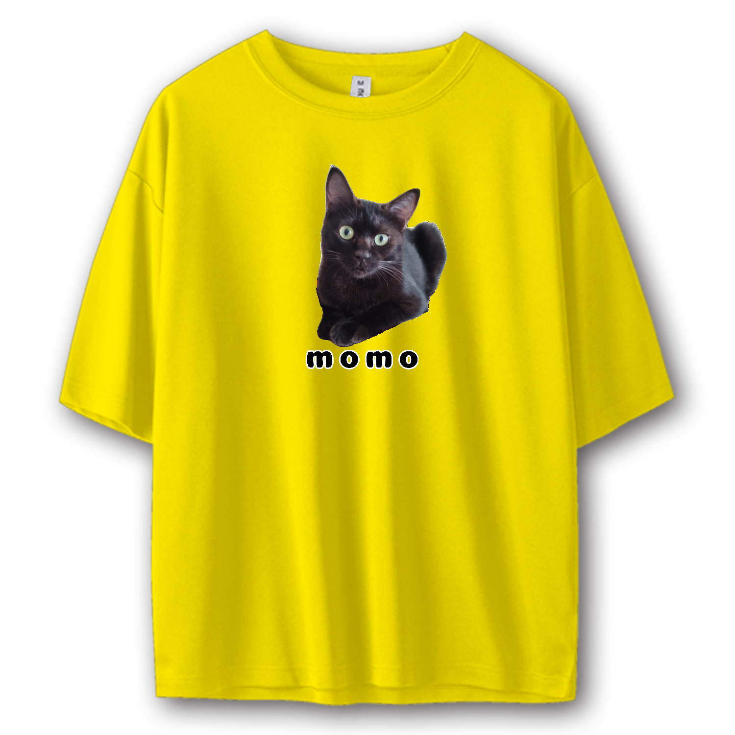 黒ねこももちゃん ストリートＴシャツ キッズ