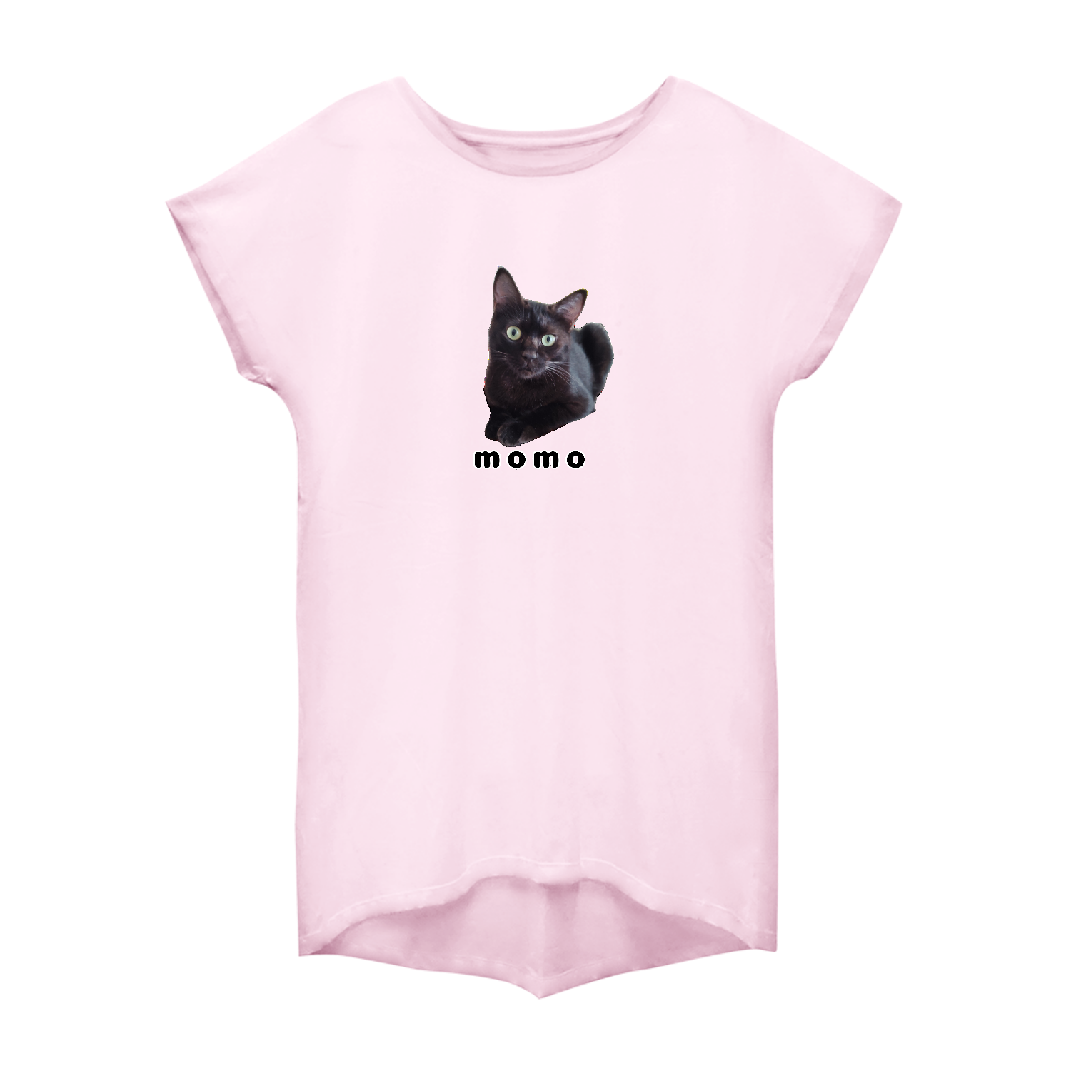 黒ねこももちゃん ウィメンズ ドルマン ワンピース