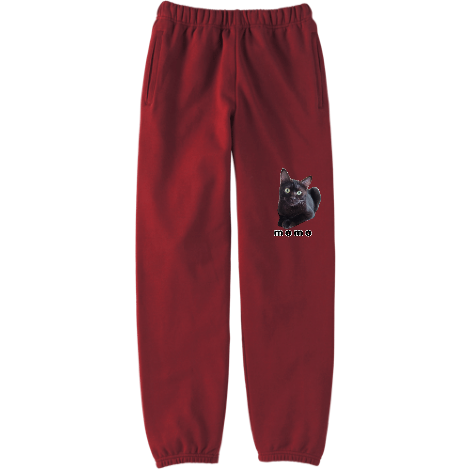 黒ねこももちゃん 定番スウェットパンツ