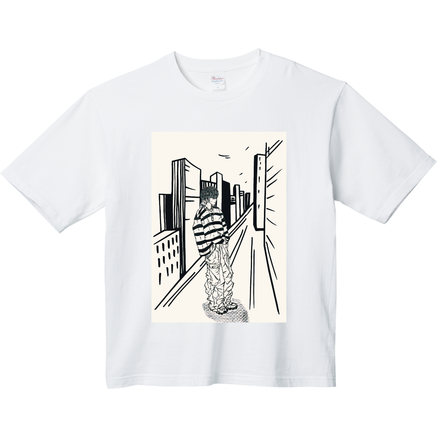 ボーっと… ヘビーウェイト ビッグシルエットTシャツ