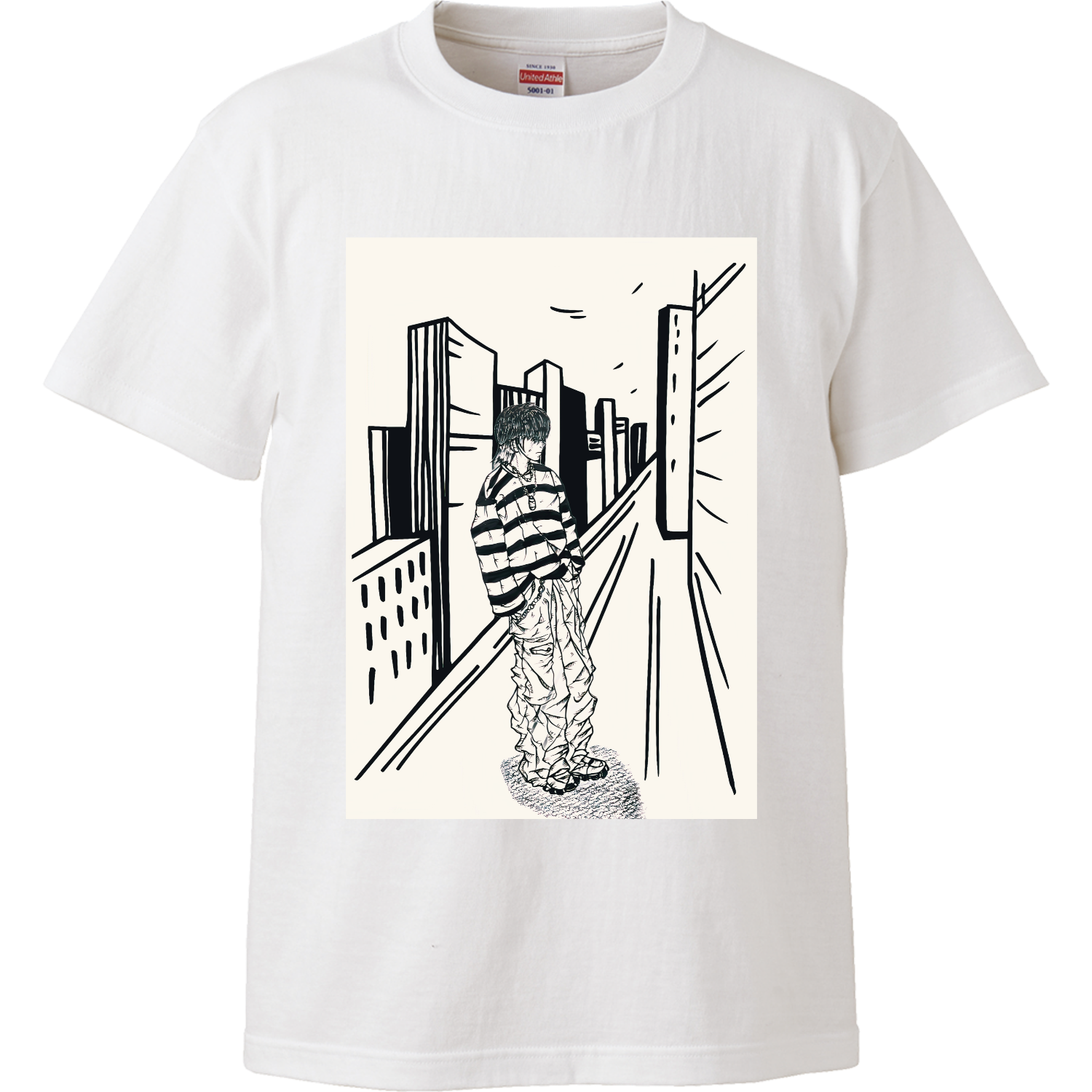 ボーっと… ハイクオリティーTシャツ