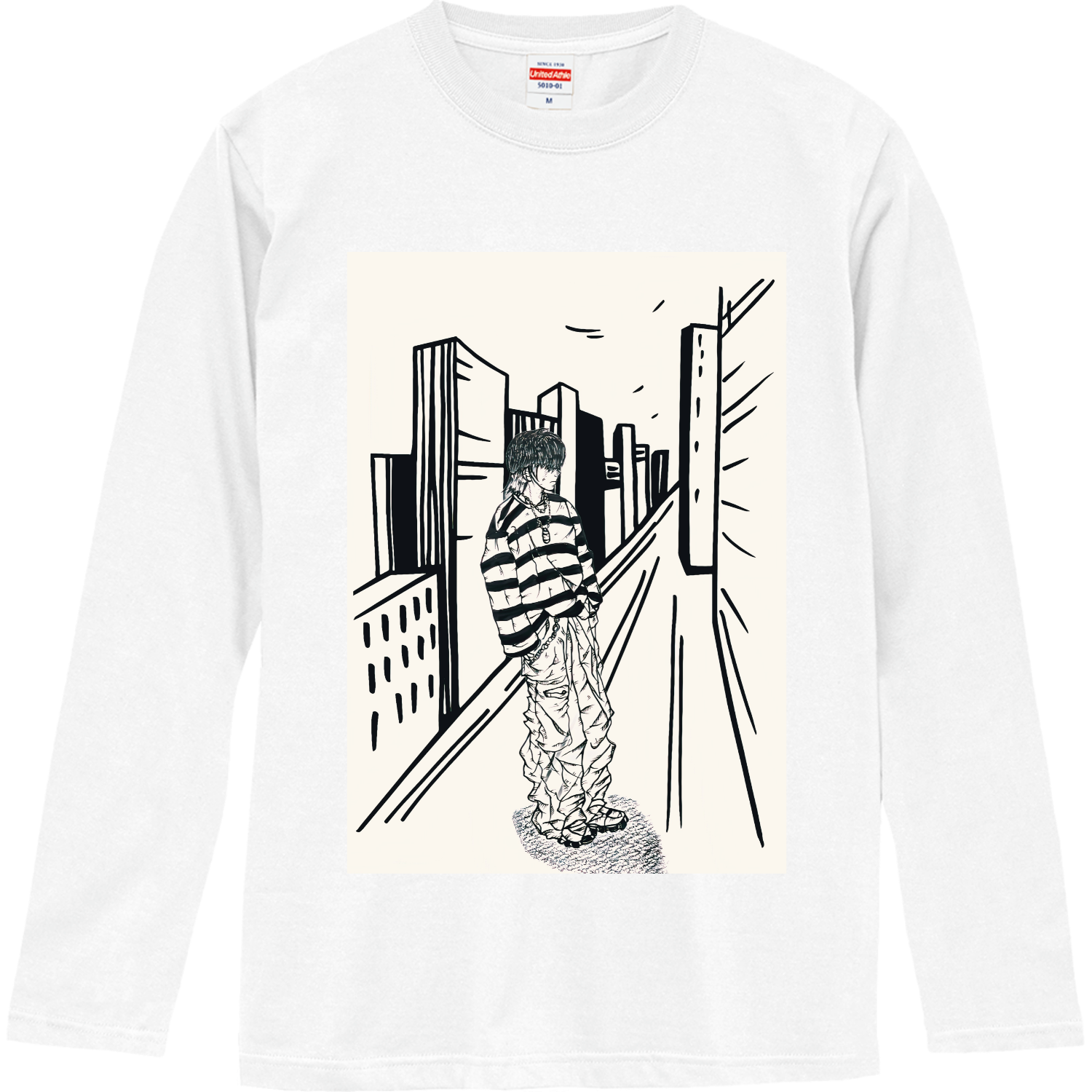 ボーっと… ロングスリーブTシャツ