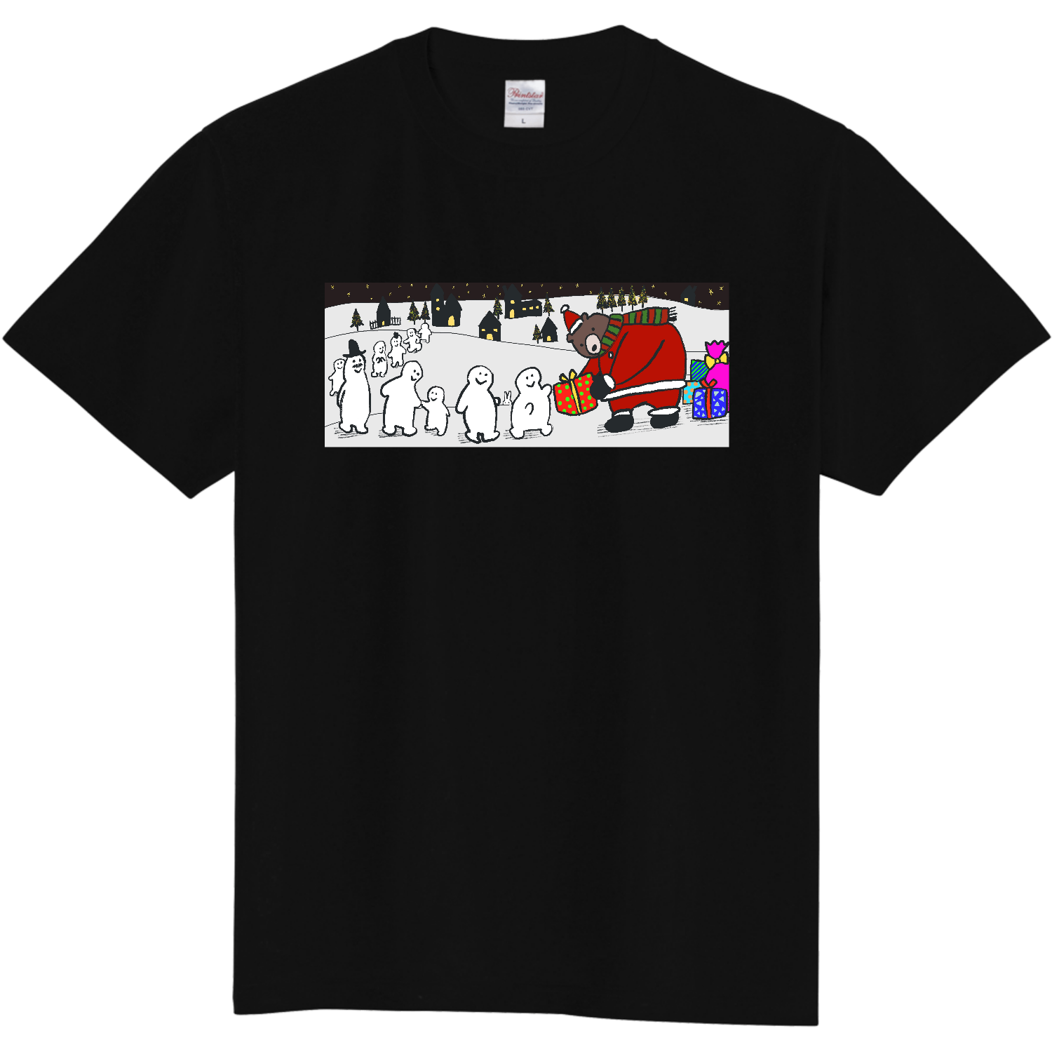 クマのサンタさん 定番Ｔシャツ
