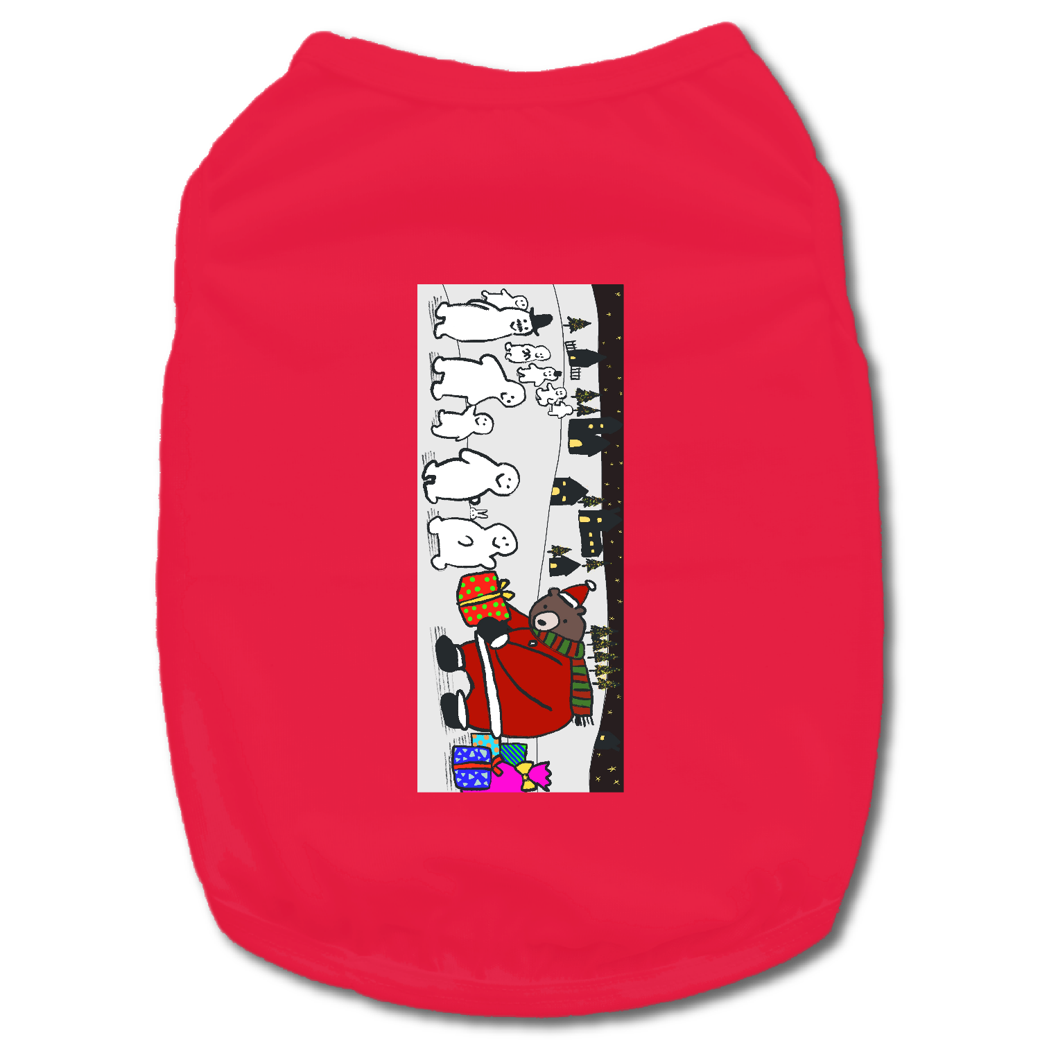 クマのサンタさん ドッグウェア