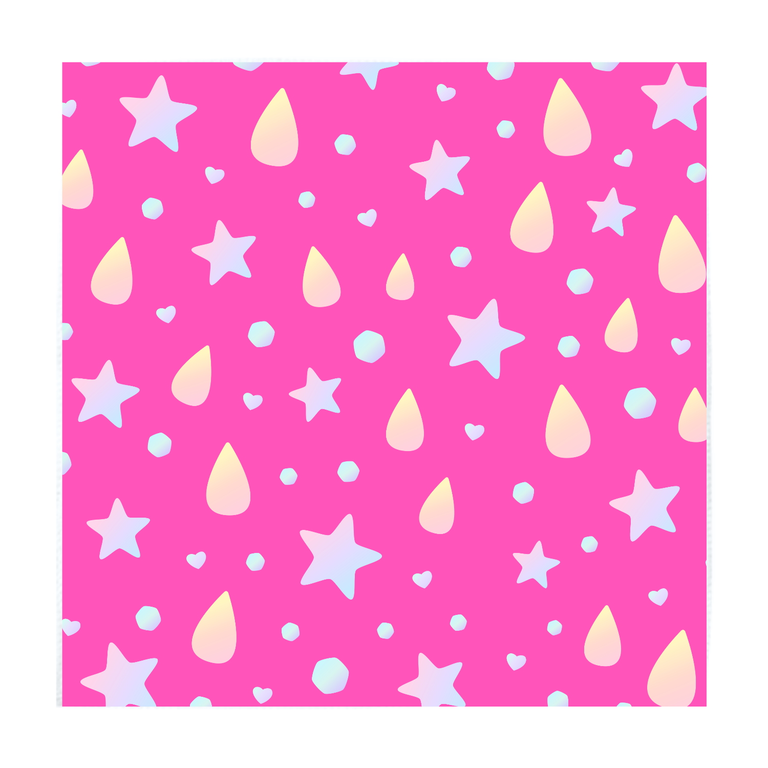 感情収束布《やさしき断片》 ソフトタッチミニタオル