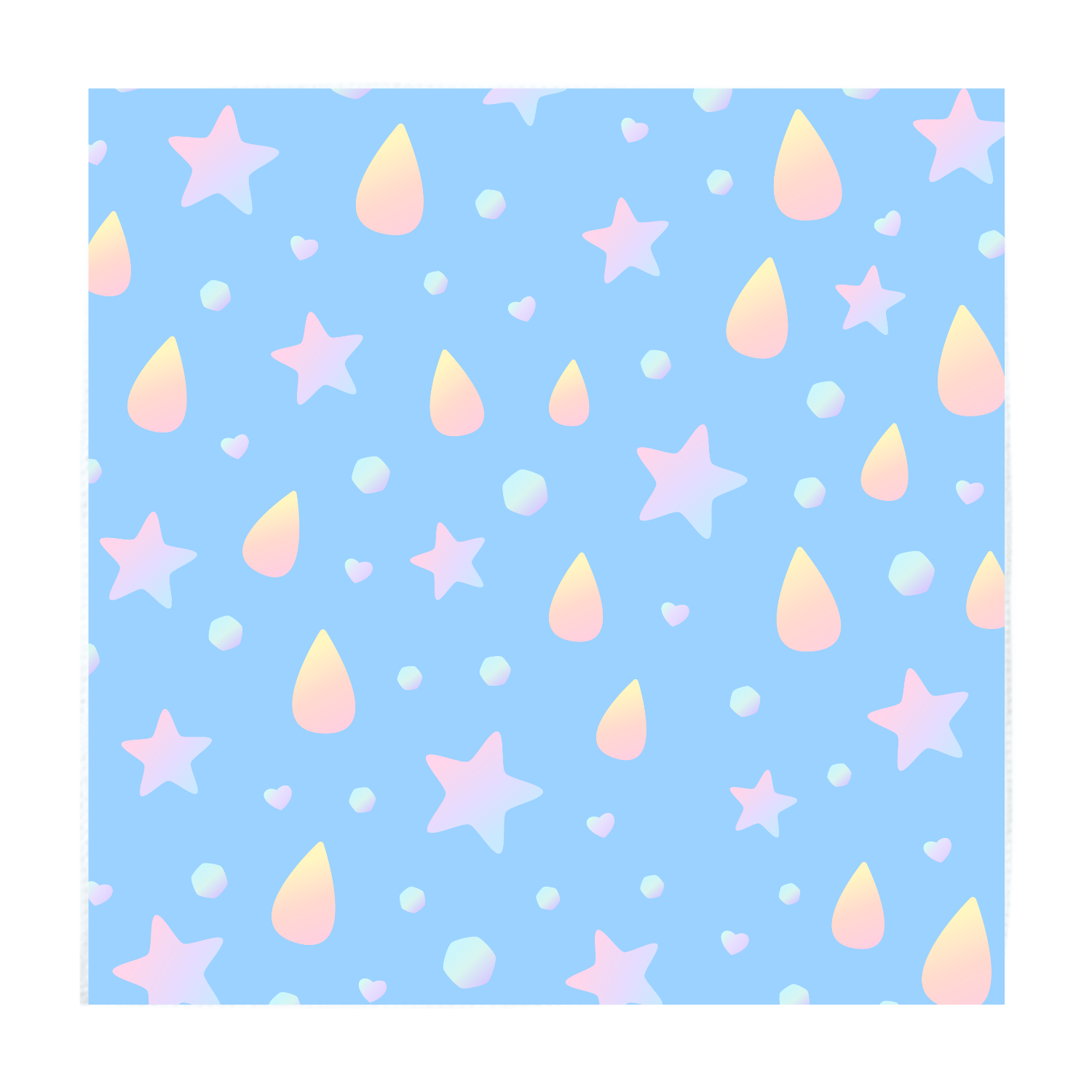 感情収束布《やさしき断片》 ソフトタッチミニタオル