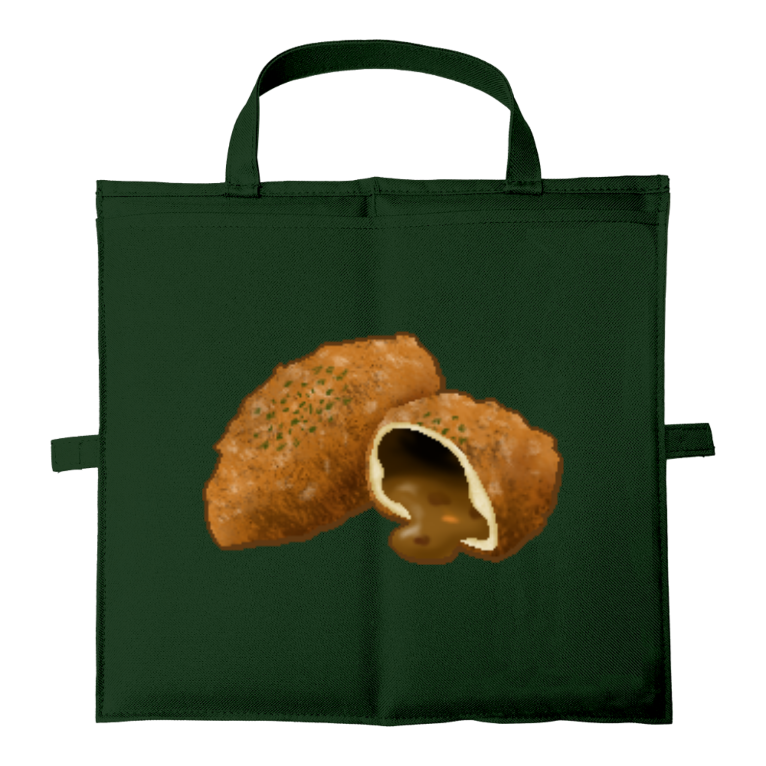 ♪あんぱん・食パン・カレーパン～の、カレーパン☆彡 バッグにもなるシートクッション