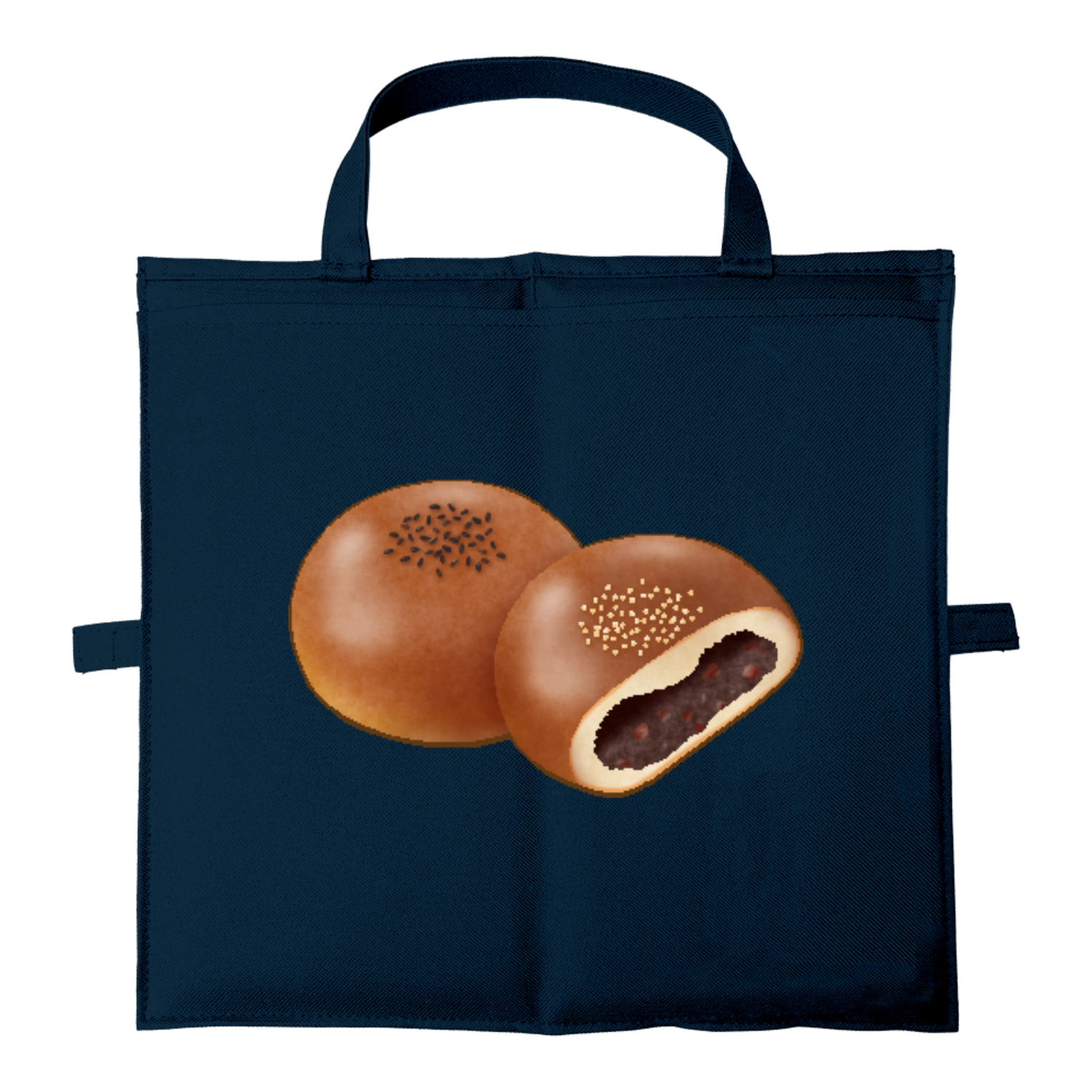 ♪あんぱん・食パン・カレーパン～の、あんぱん☆彡 バッグにもなるシートクッション