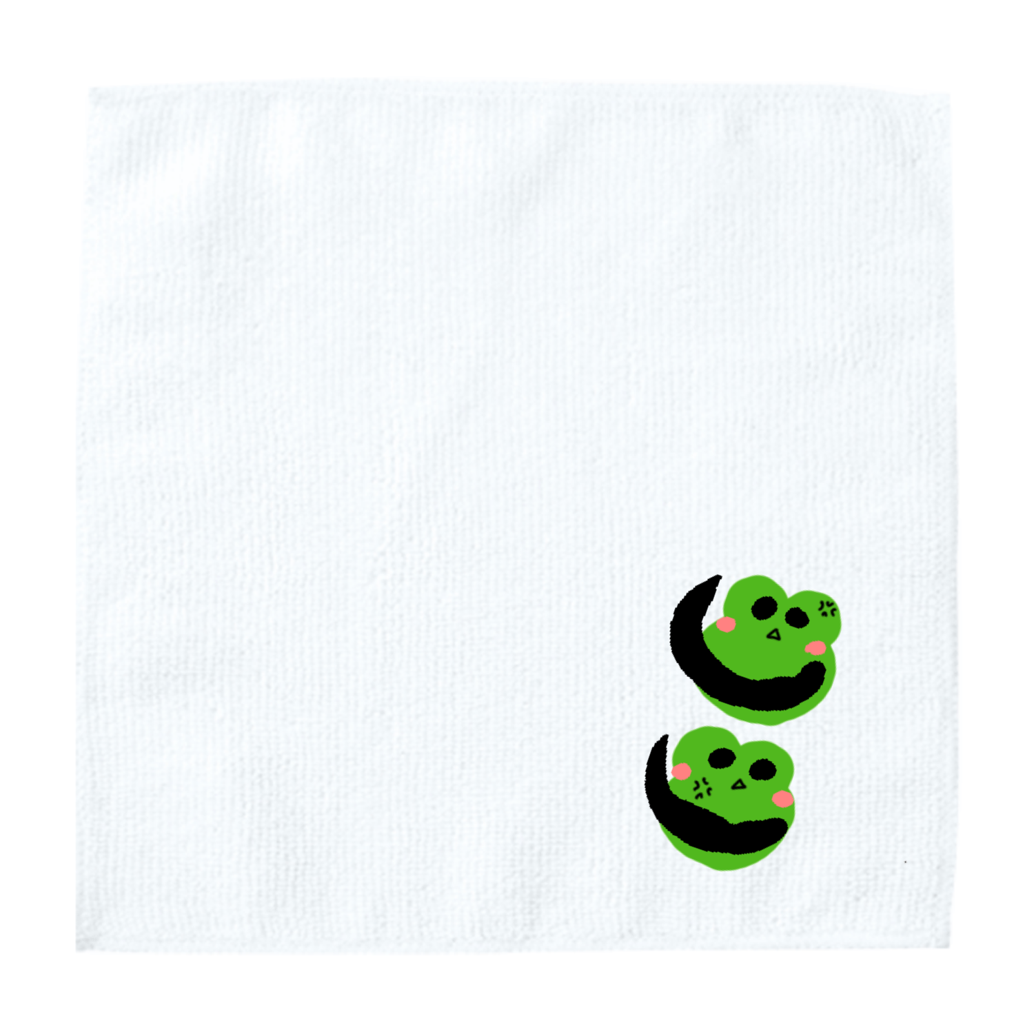 じじ ハンドタオル ソフトタッチミニタオル