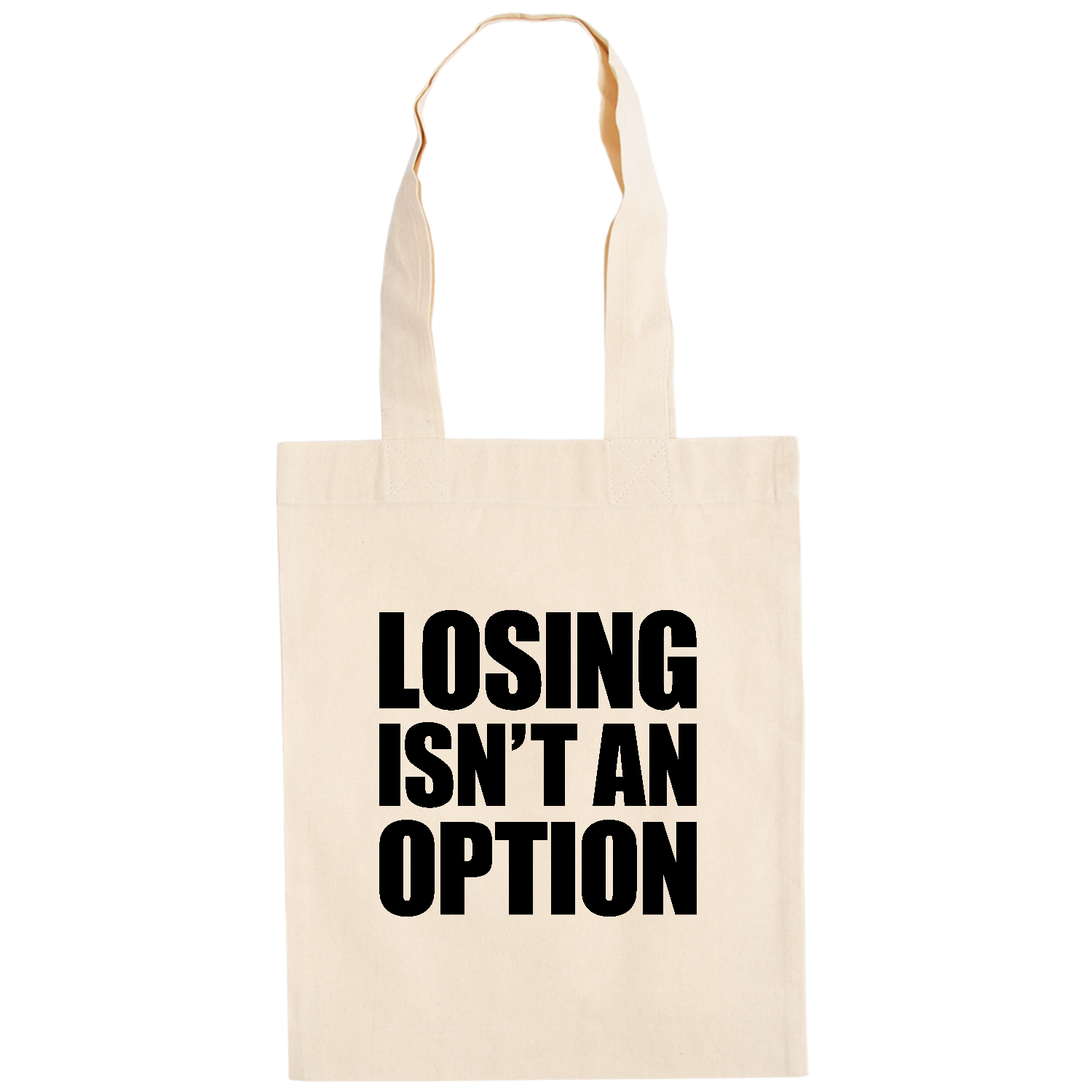 LOSING ISN'T AN OPTION ドイツテューテ【白プリントあり】