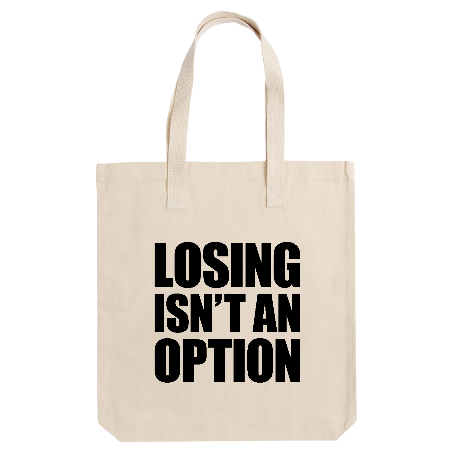 LOSING ISN'T AN OPTION アーバントート【白プリントあり】