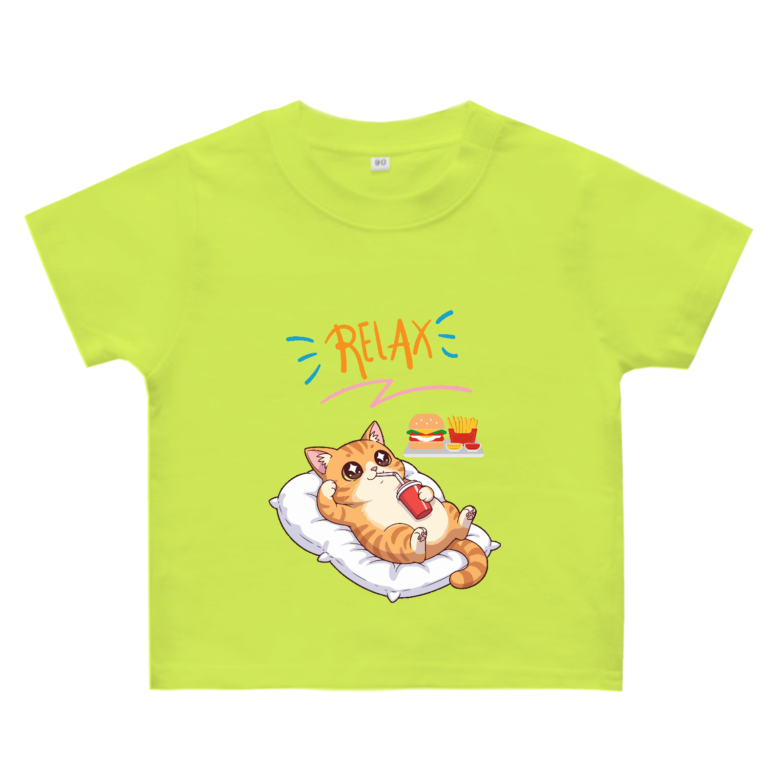 くつろぎねこちゃんパート4 ヘビーウェイトベビーＴシャツ