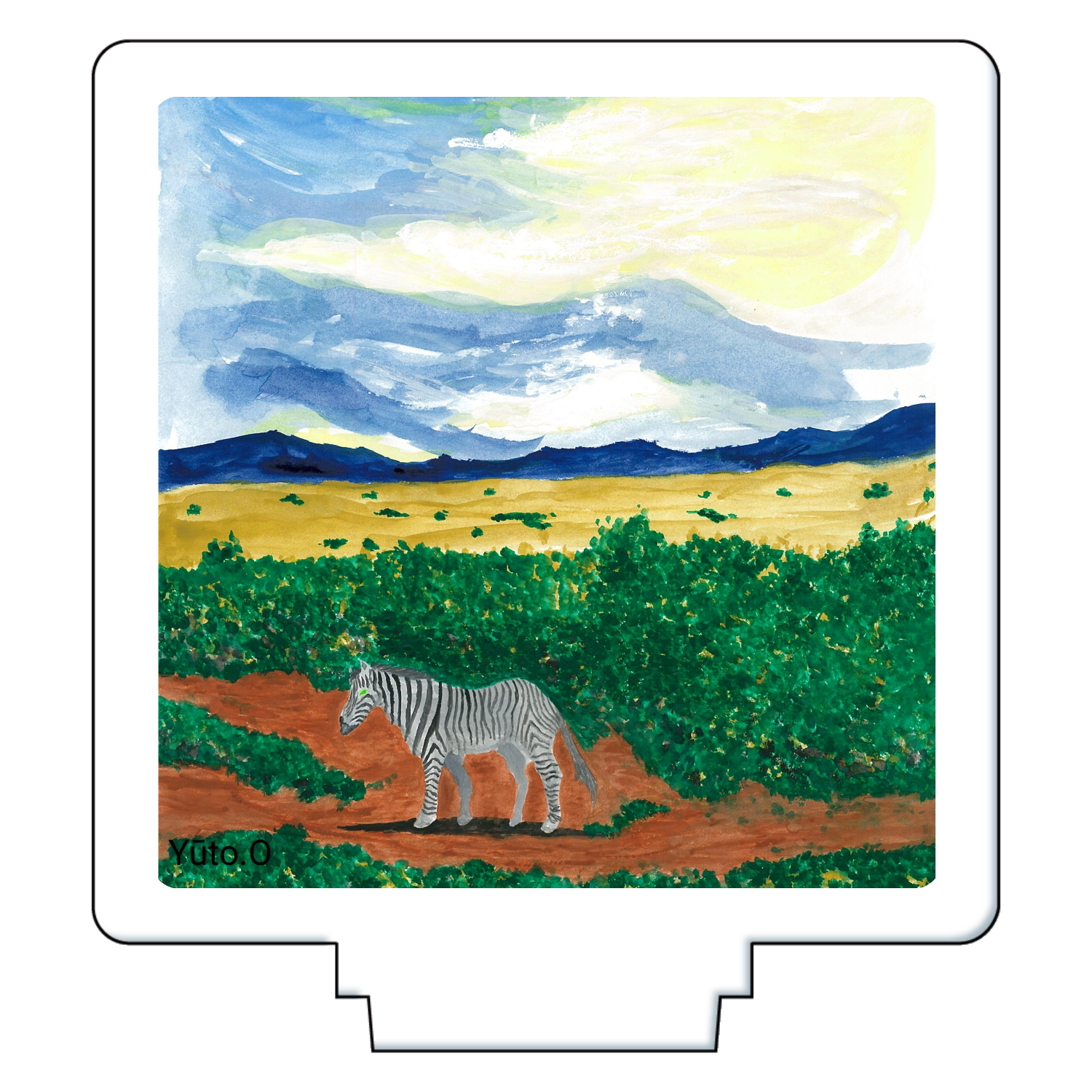 『旅』アクリルスタンド アクリルフィギュア正方形(50×50mm)