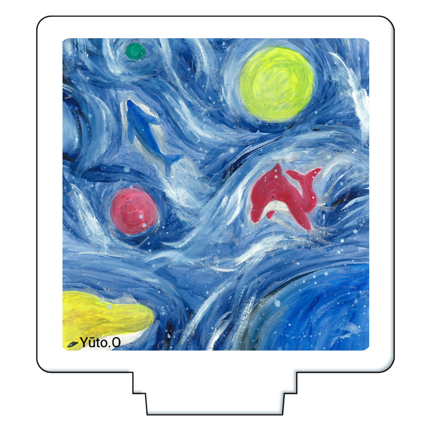 『海のカーニバル』アクリルスタンド アクリルフィギュア正方形(50×50mm)