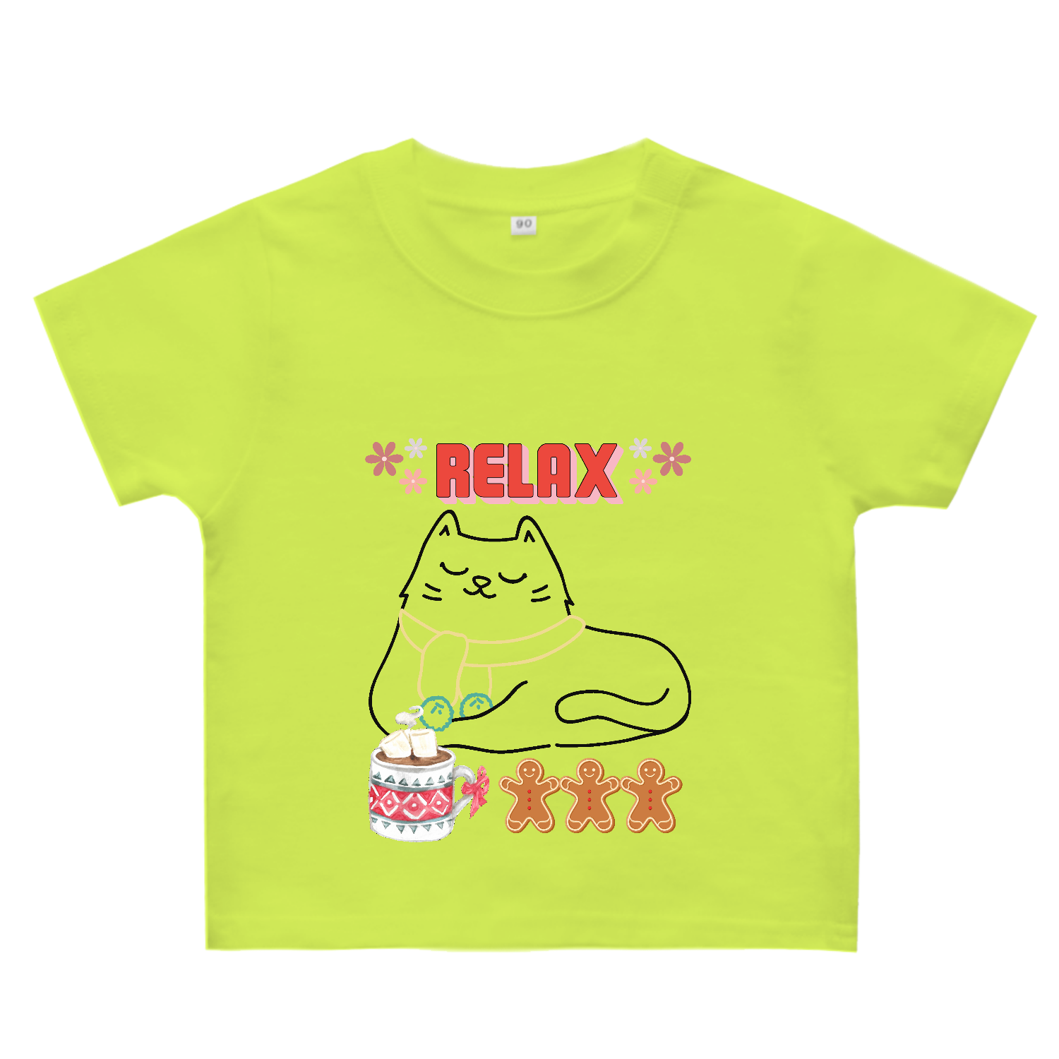 くつろぎねこちゃんパート5 ヘビーウェイトベビーＴシャツ