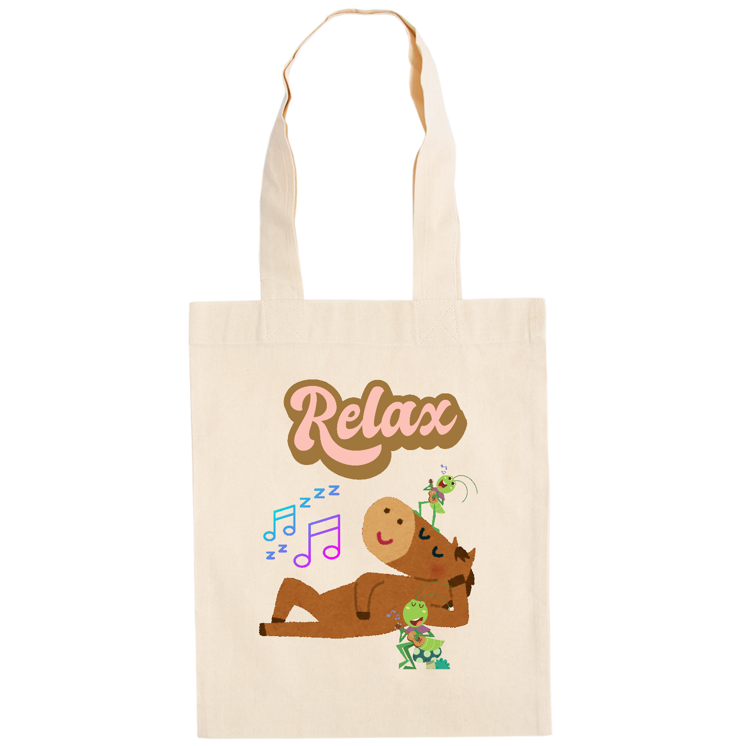 馬の昼寝 ドイツテューテ【白プリントあり】