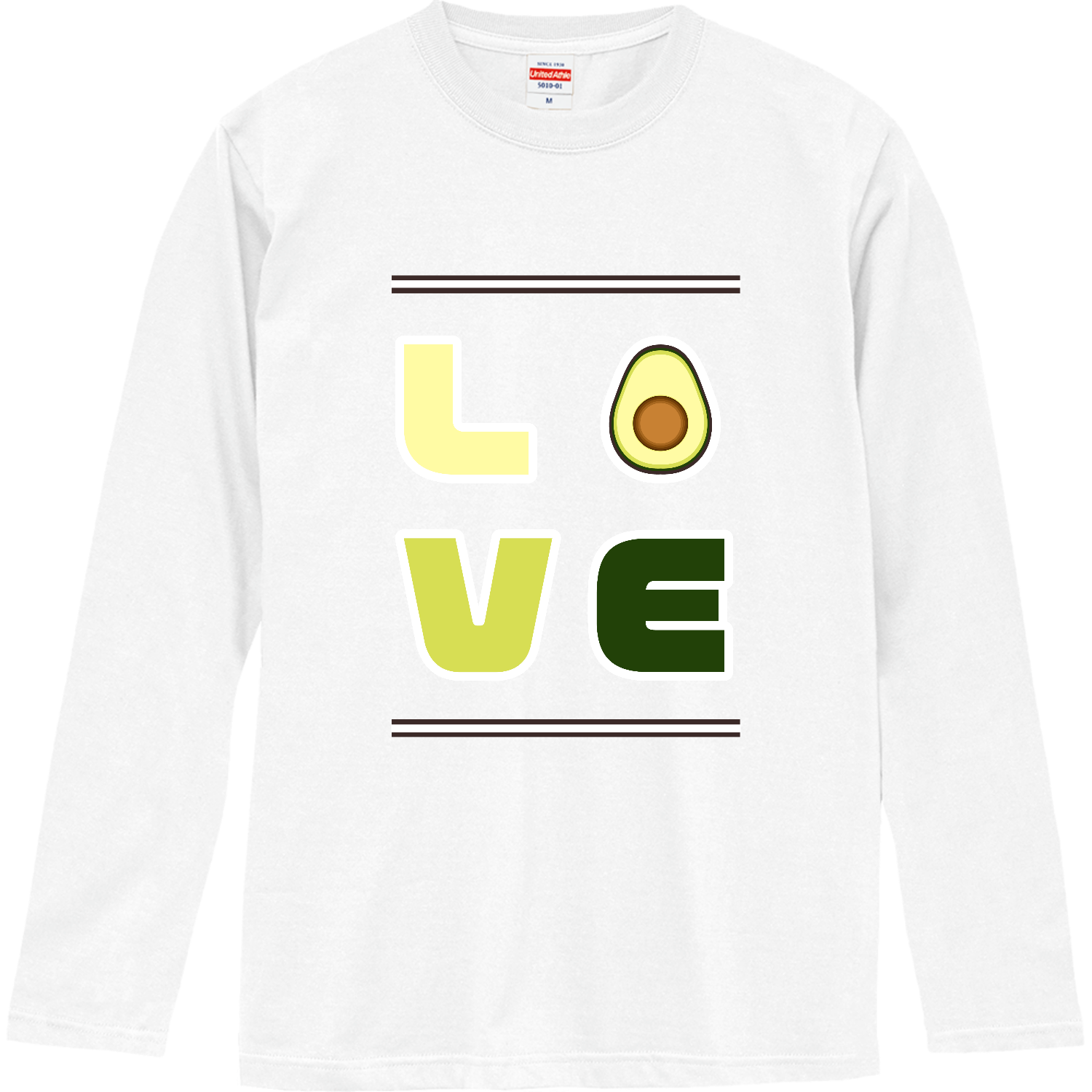アボカドLOVE ロングスリーブTシャツ