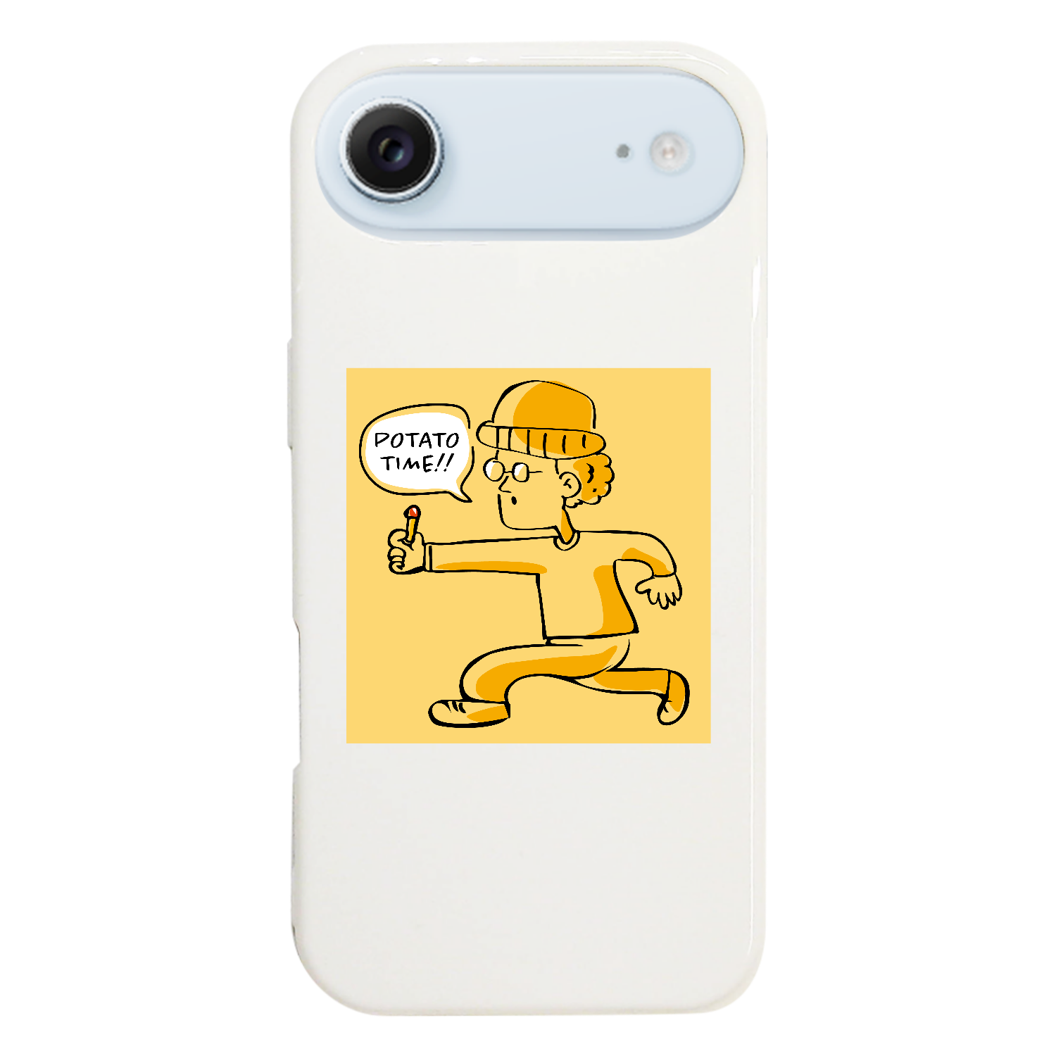 グラフィックシリーズ「ポテトタイム‼」 iPhone17 Air (ハードケース)