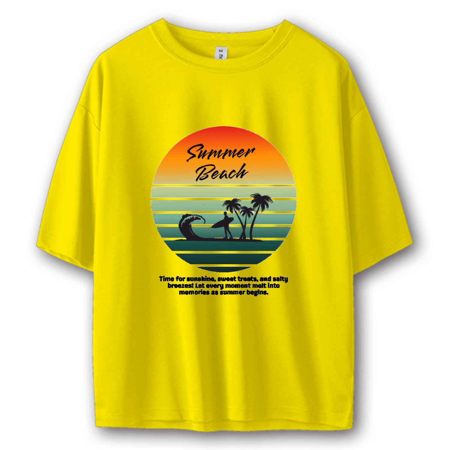 summer beach☆surfing ストリートＴシャツ キッズ