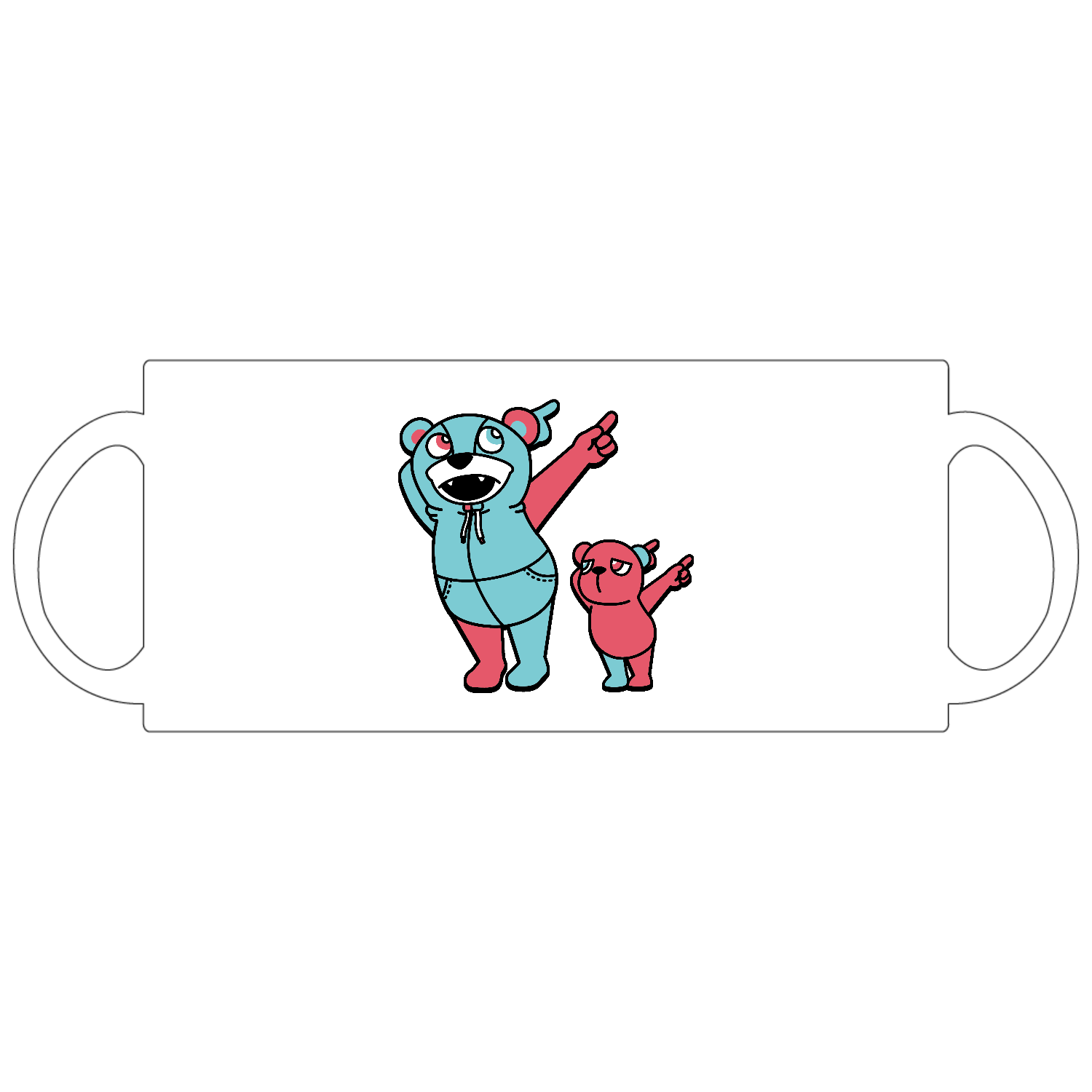 NANAMEUEクマ 定番マグカップ