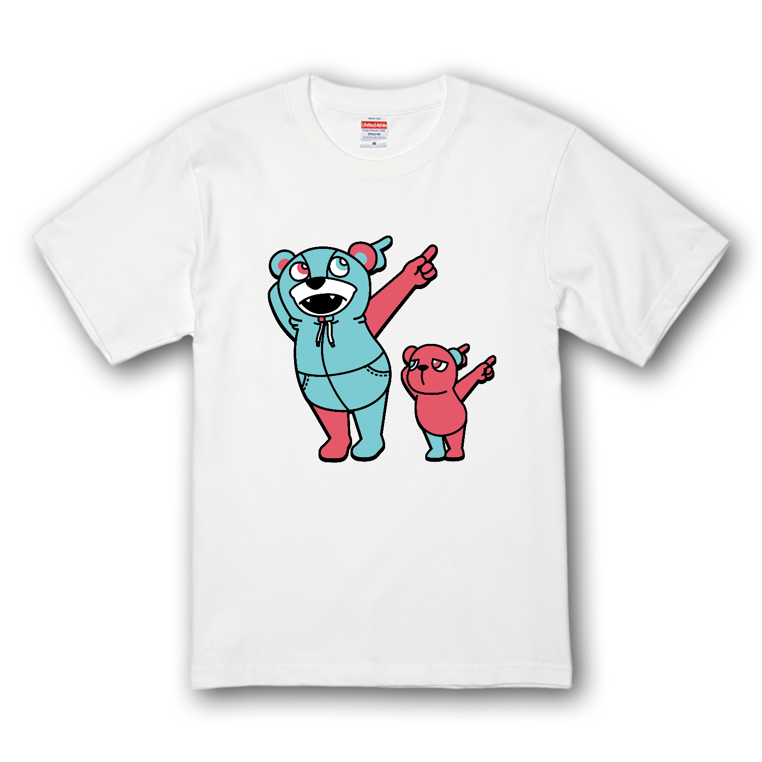 NANAMEUEクマ プレミアムTシャツ