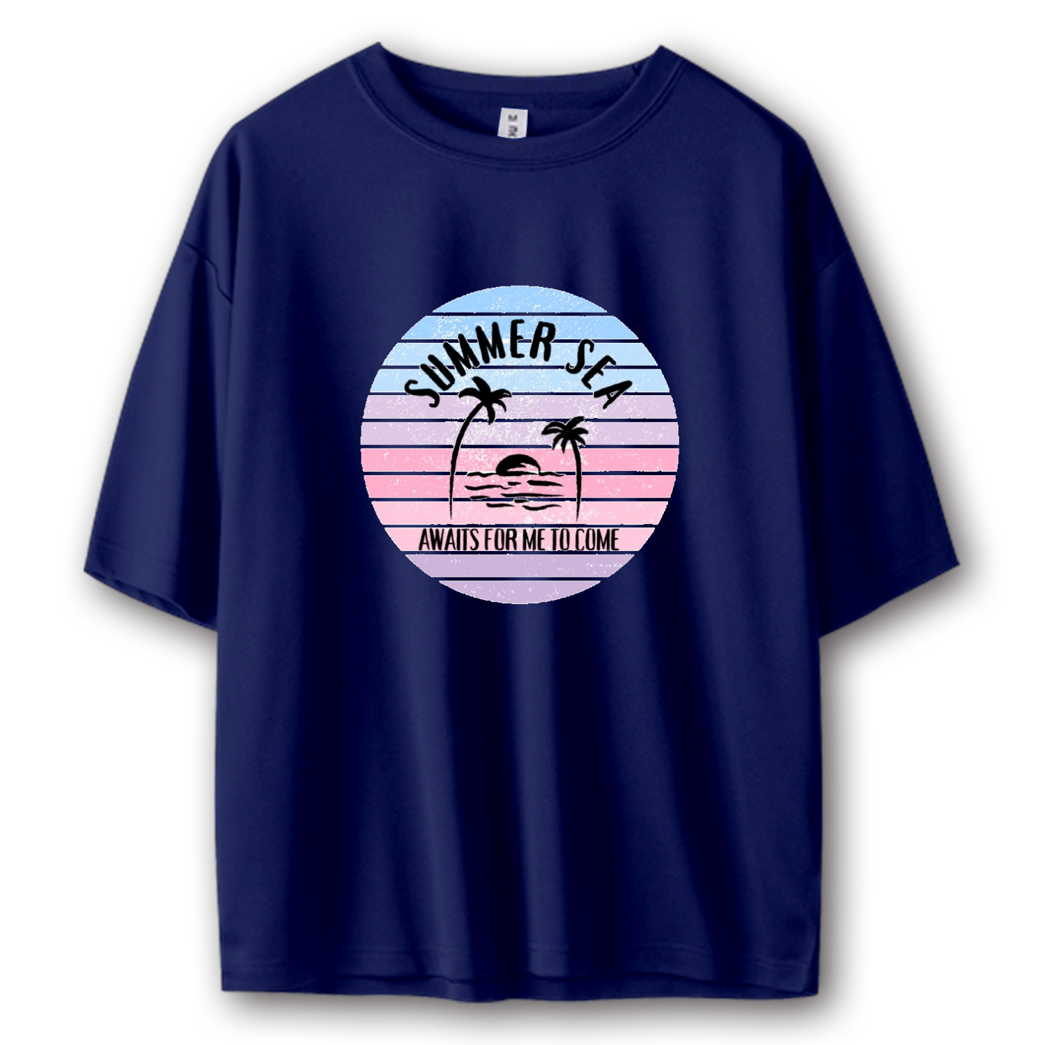 summer sea☆ピンク ストリートＴシャツ