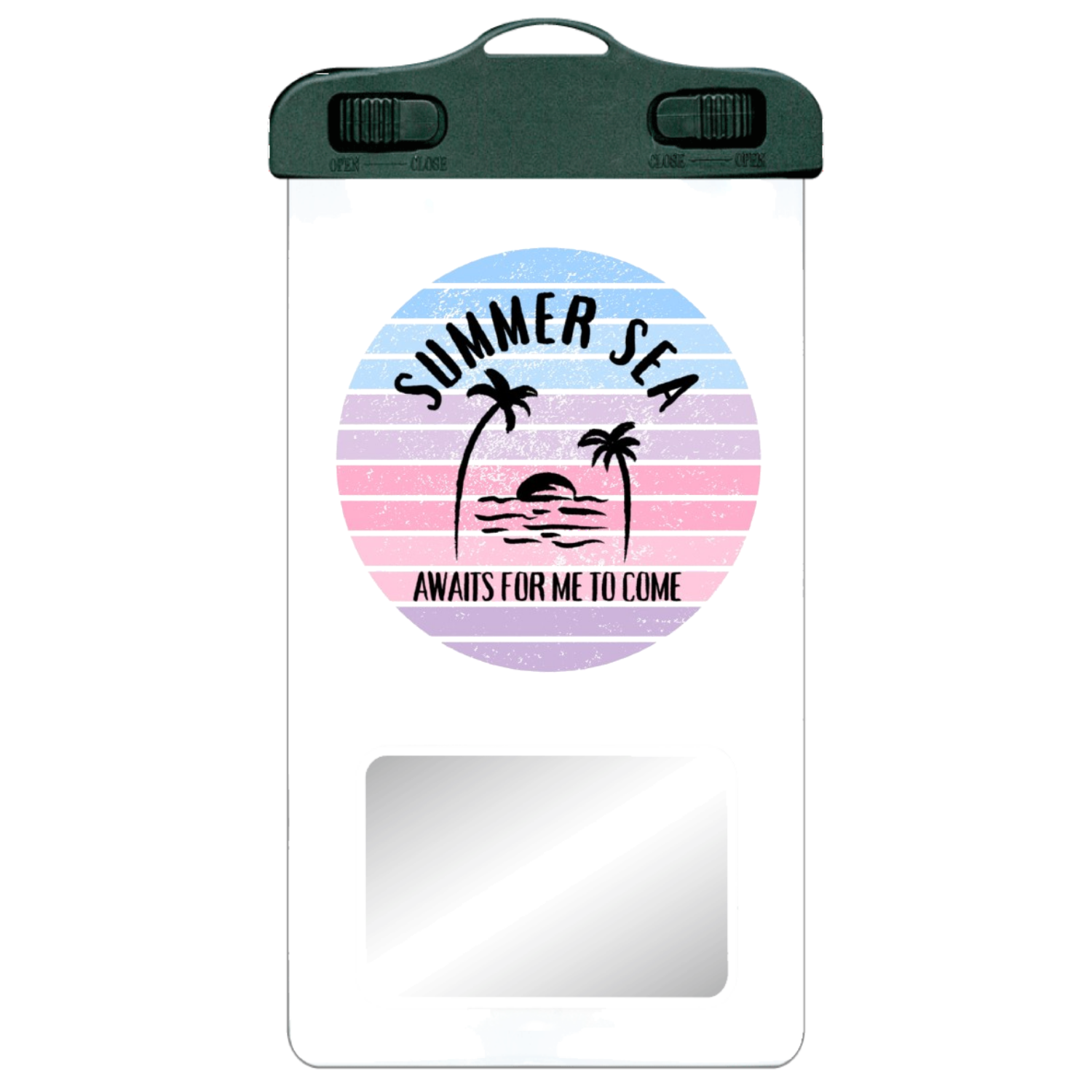 summer sea☆ピンク SPC06(防水スマホケース)