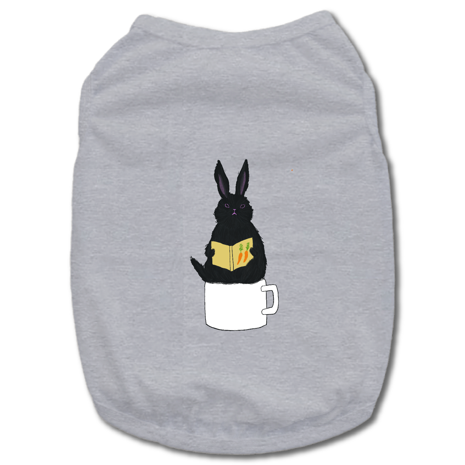 黒うさぎの読書 ドッグウェア