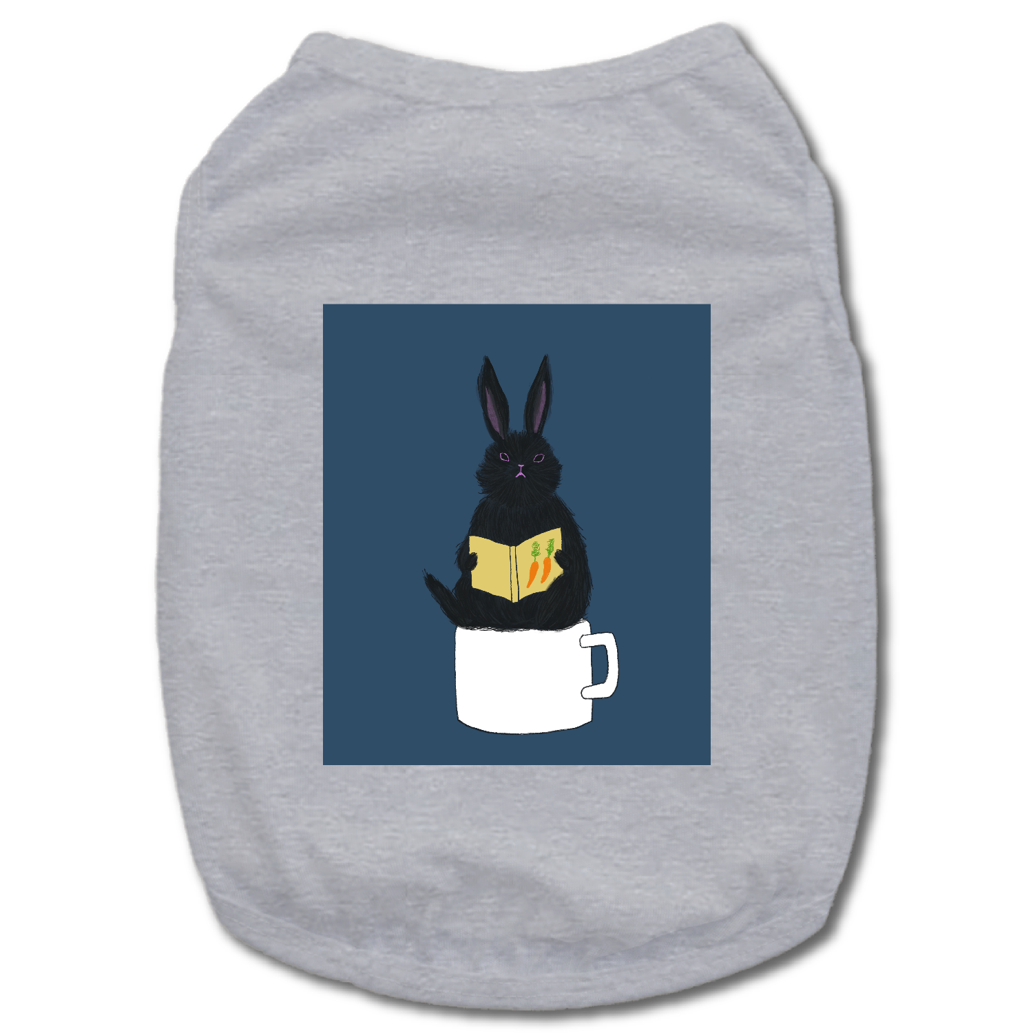 黒うさぎの読書 ドッグウェア