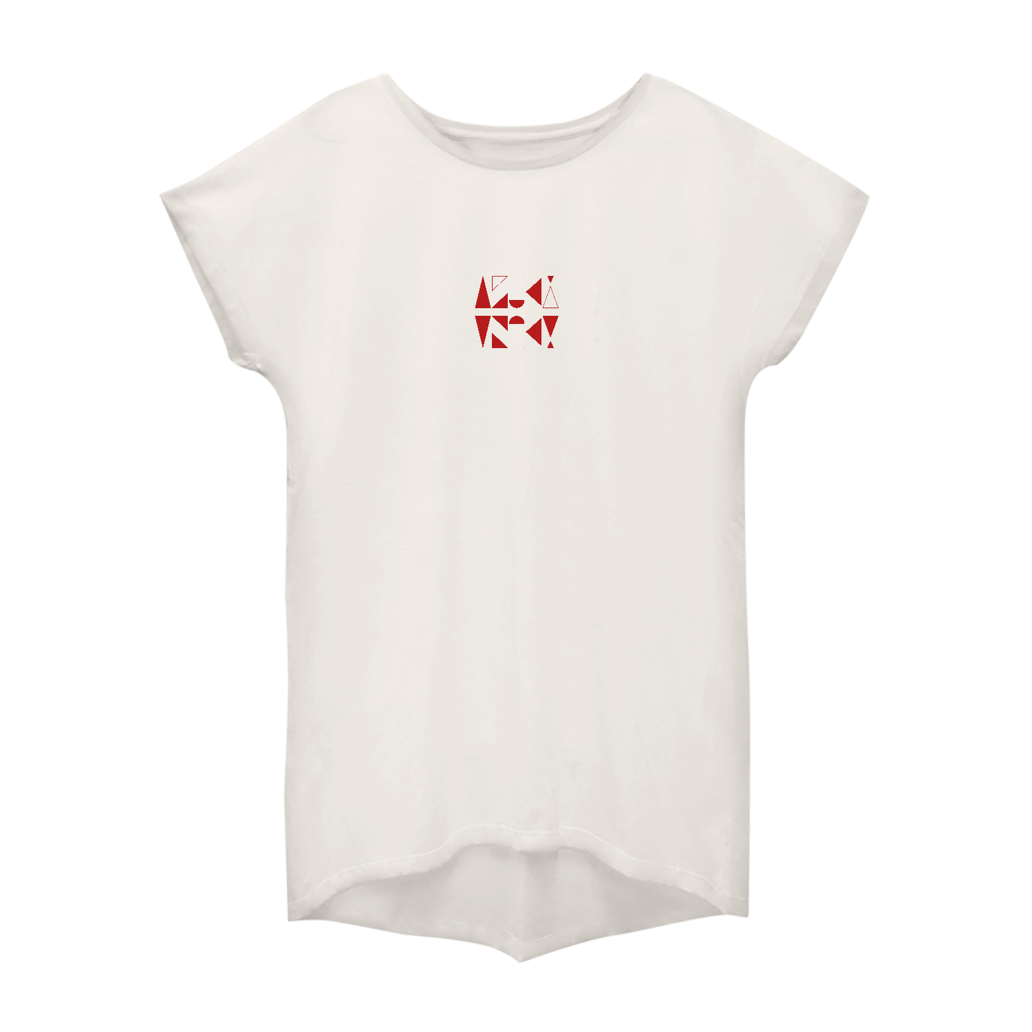 【2025】AZUKIロゴ レディースTシャツ(ロゴ赤) ウィメンズ ドルマン ワンピース