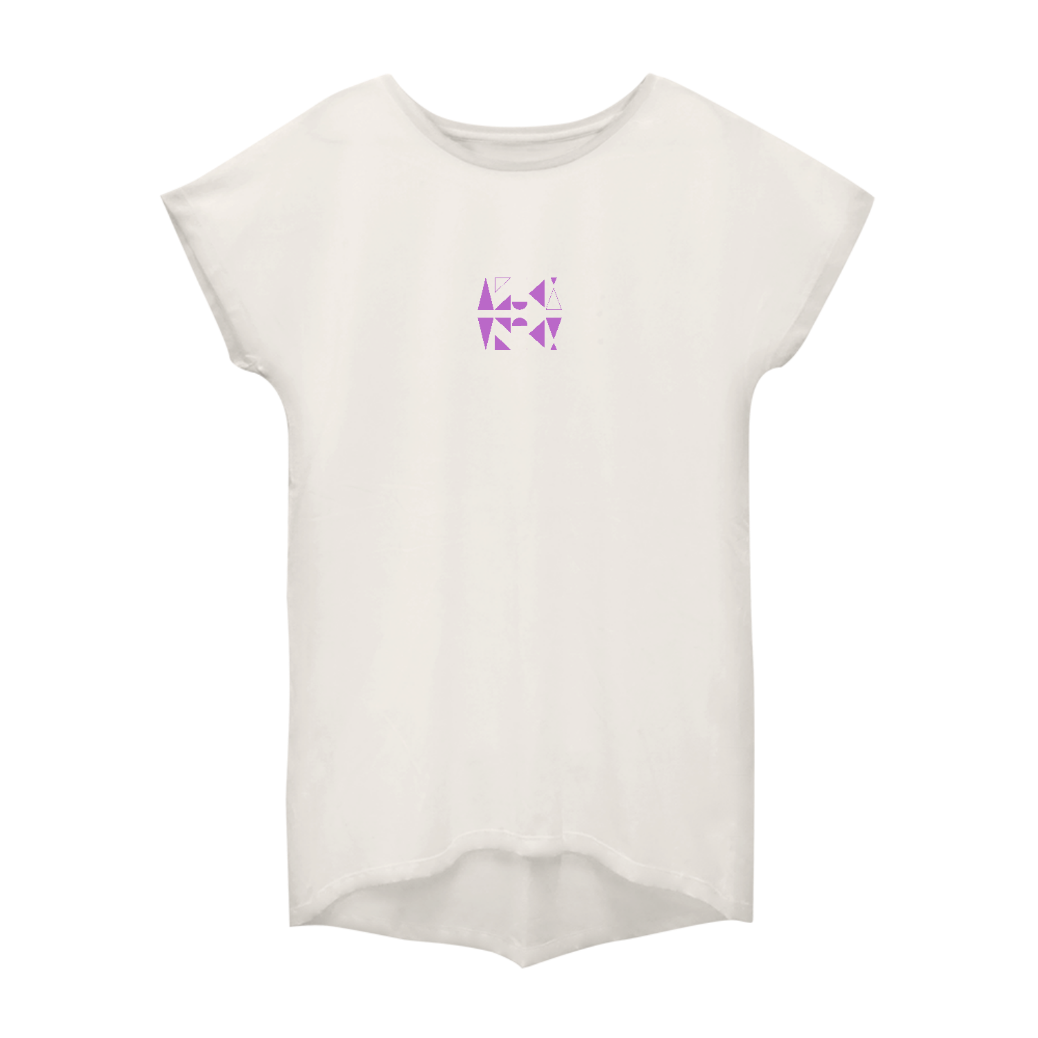 【2025】AZUKIロゴ レディースTシャツ(ロゴ紫) ウィメンズ ドルマン ワンピース