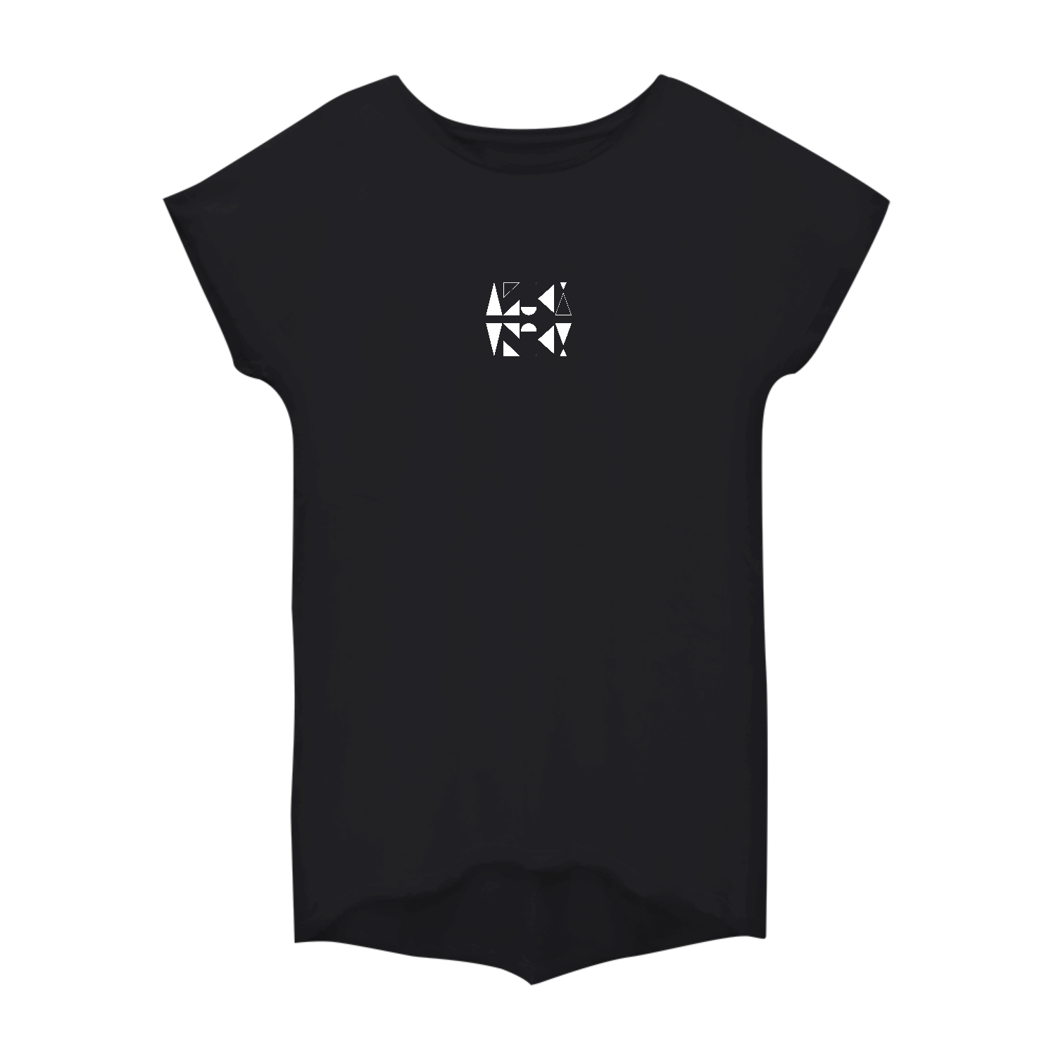 【2025】AZUKIロゴ レディースTシャツ(ロゴ白) ウィメンズ ドルマン ワンピース