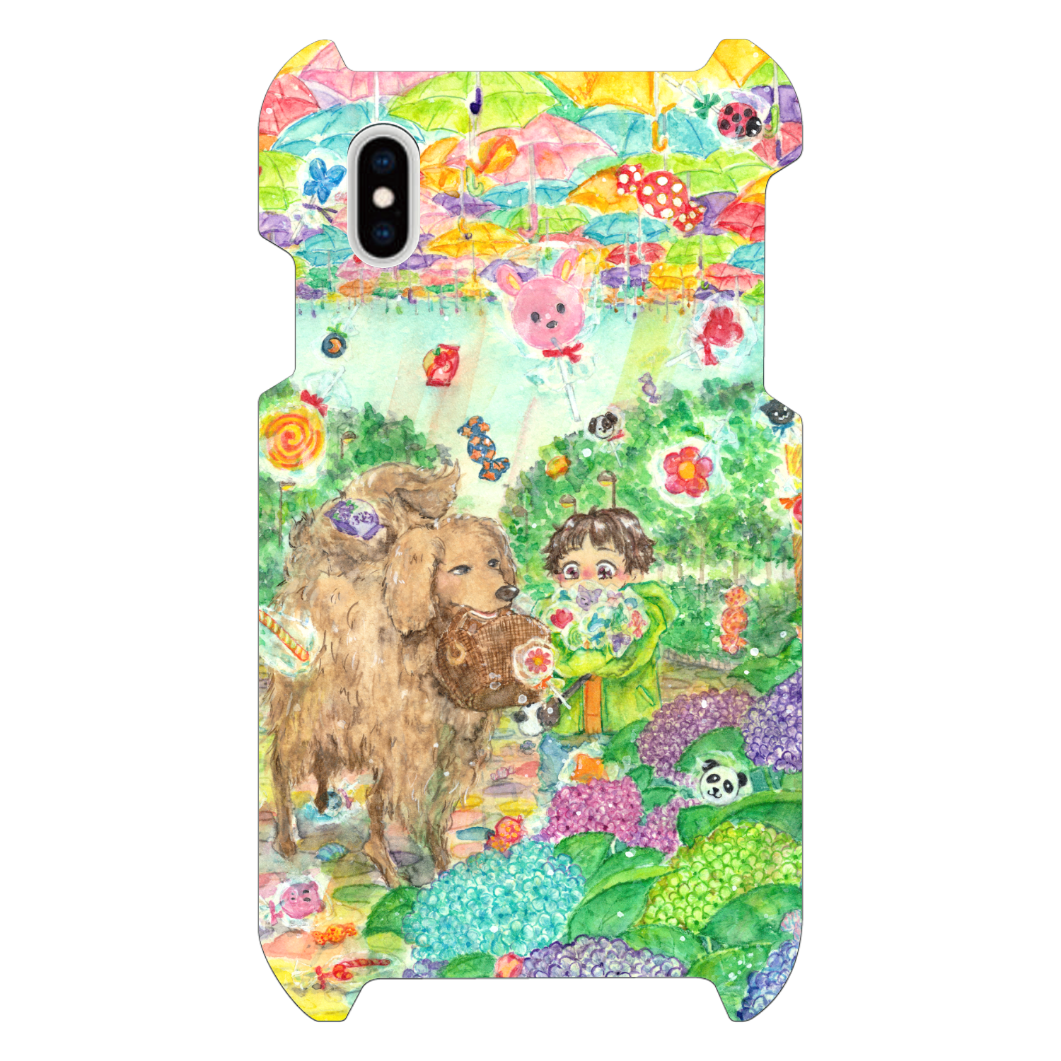 傘時々飴  iPhoneXsMAXケース iPhoneXsMAX
