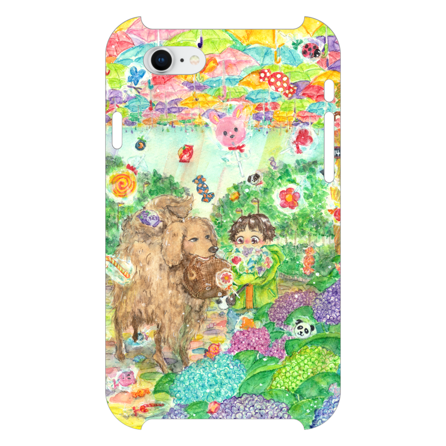 傘時々飴  iPhone7ケース iPhone7